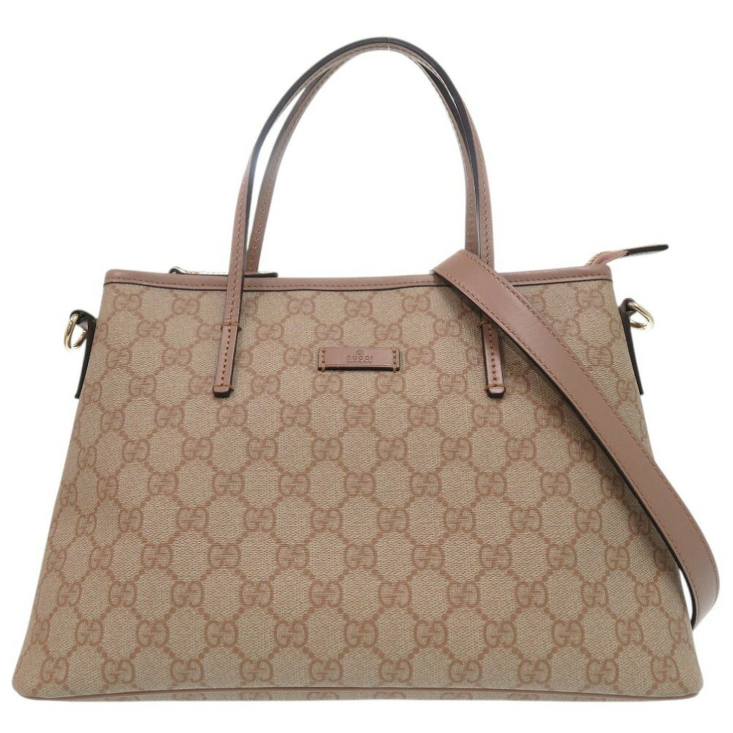 Gucci, Pink, Canvas, tote