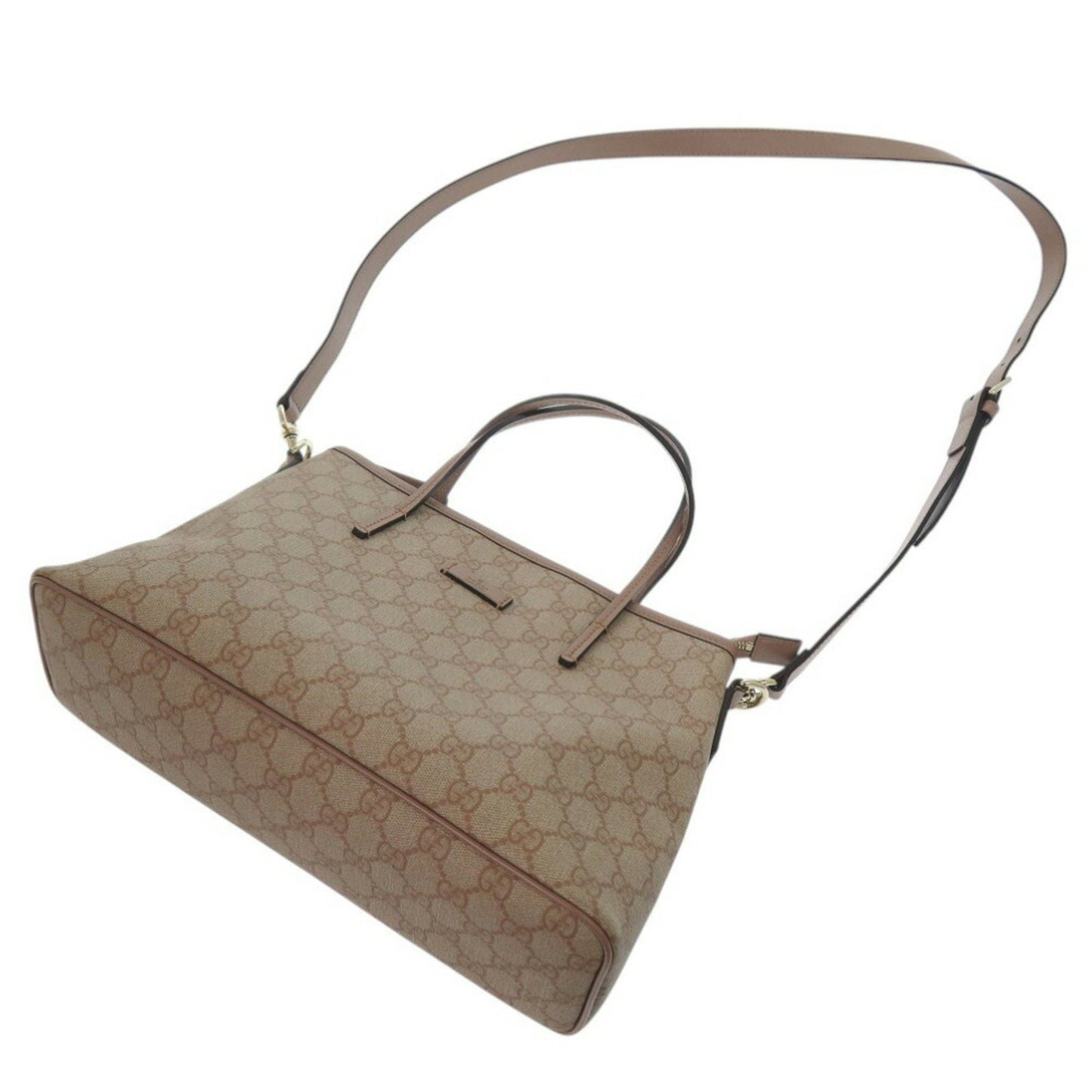 Gucci, Pink, Canvas, tote