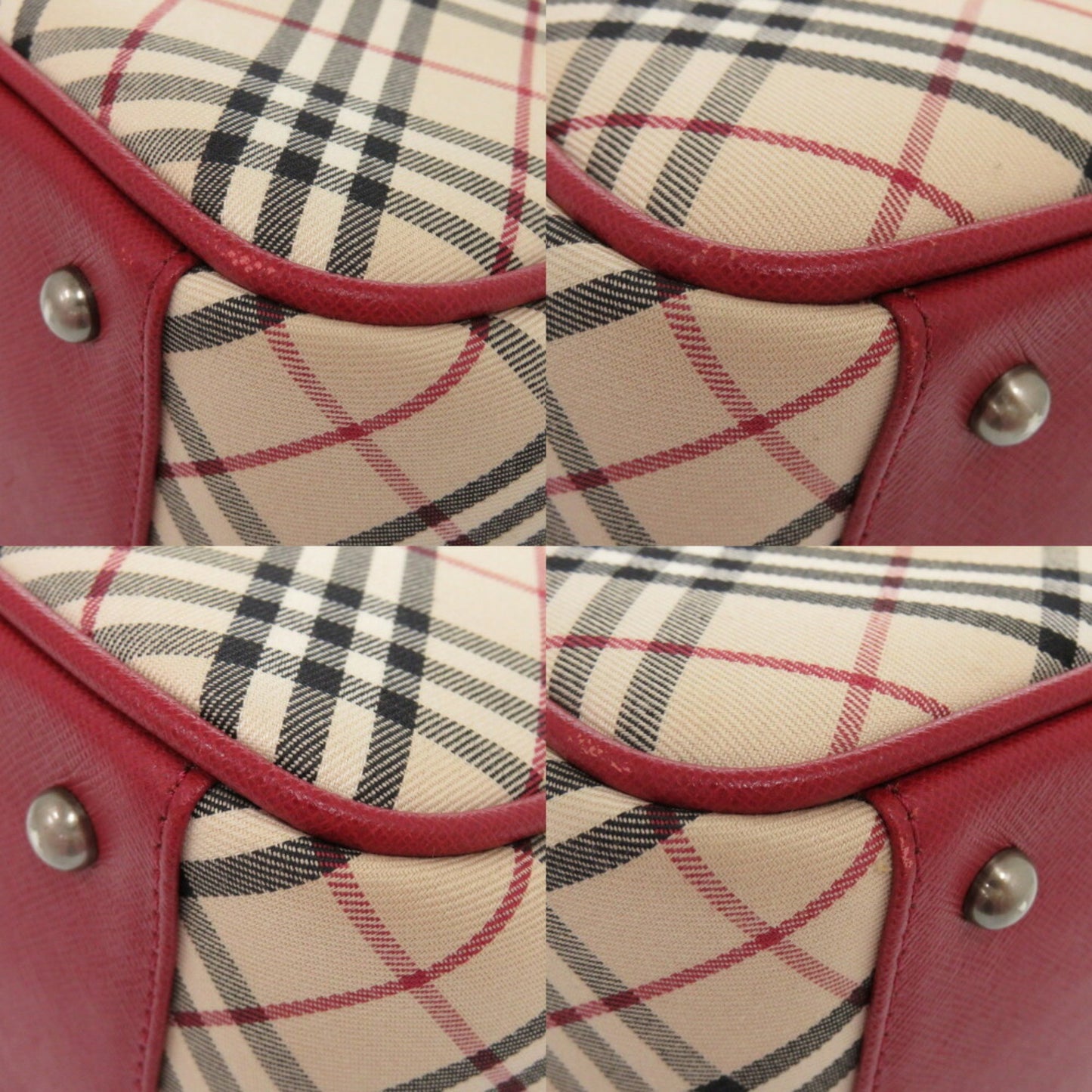Burberry Nova Check, Beige, Canvas, handbag