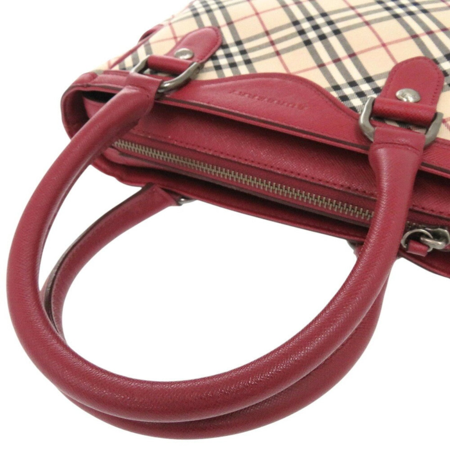 Burberry Nova Check, Beige, Canvas, handbag