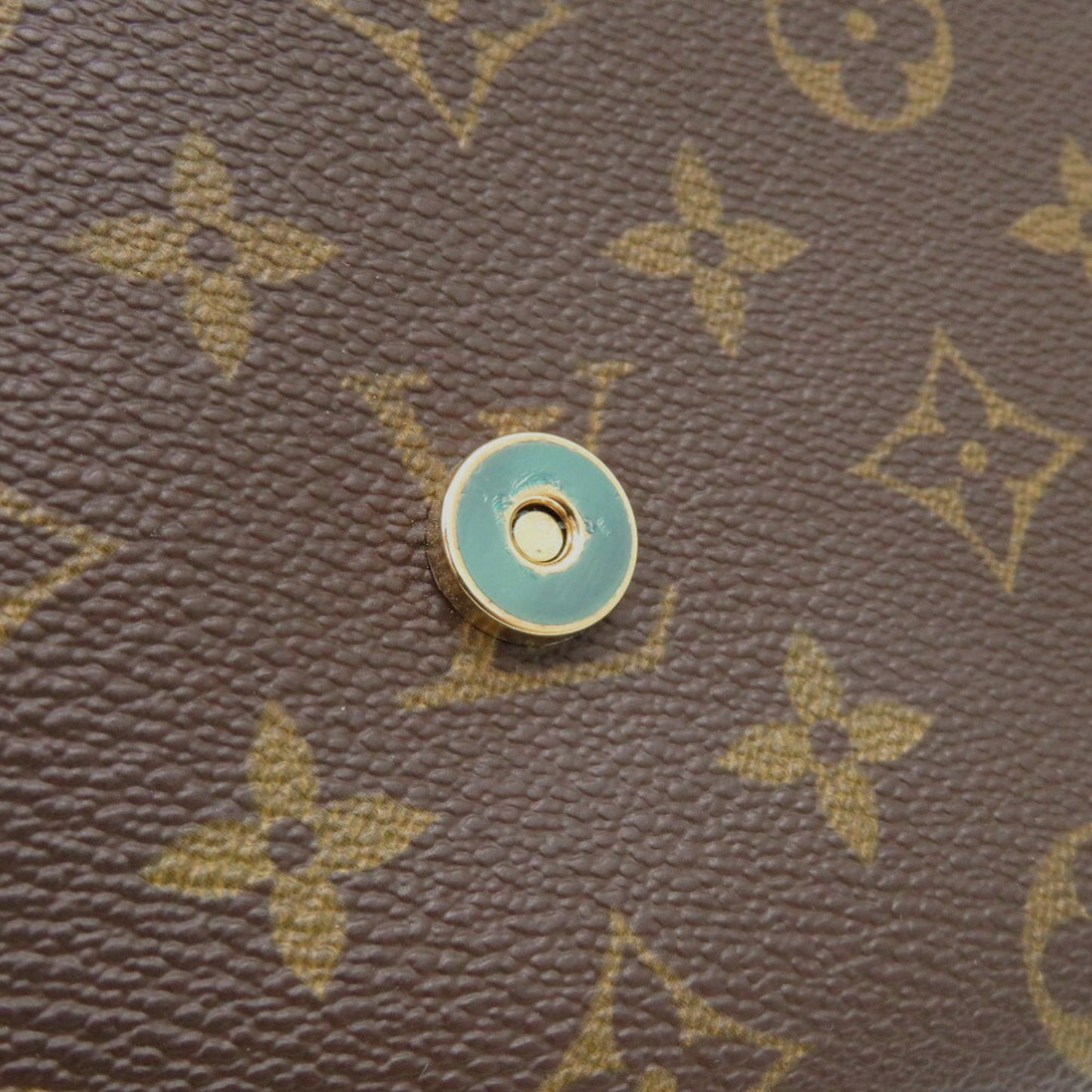Louis Vuitton Pochette Twin GM, Brown, Canvas, shoulder
