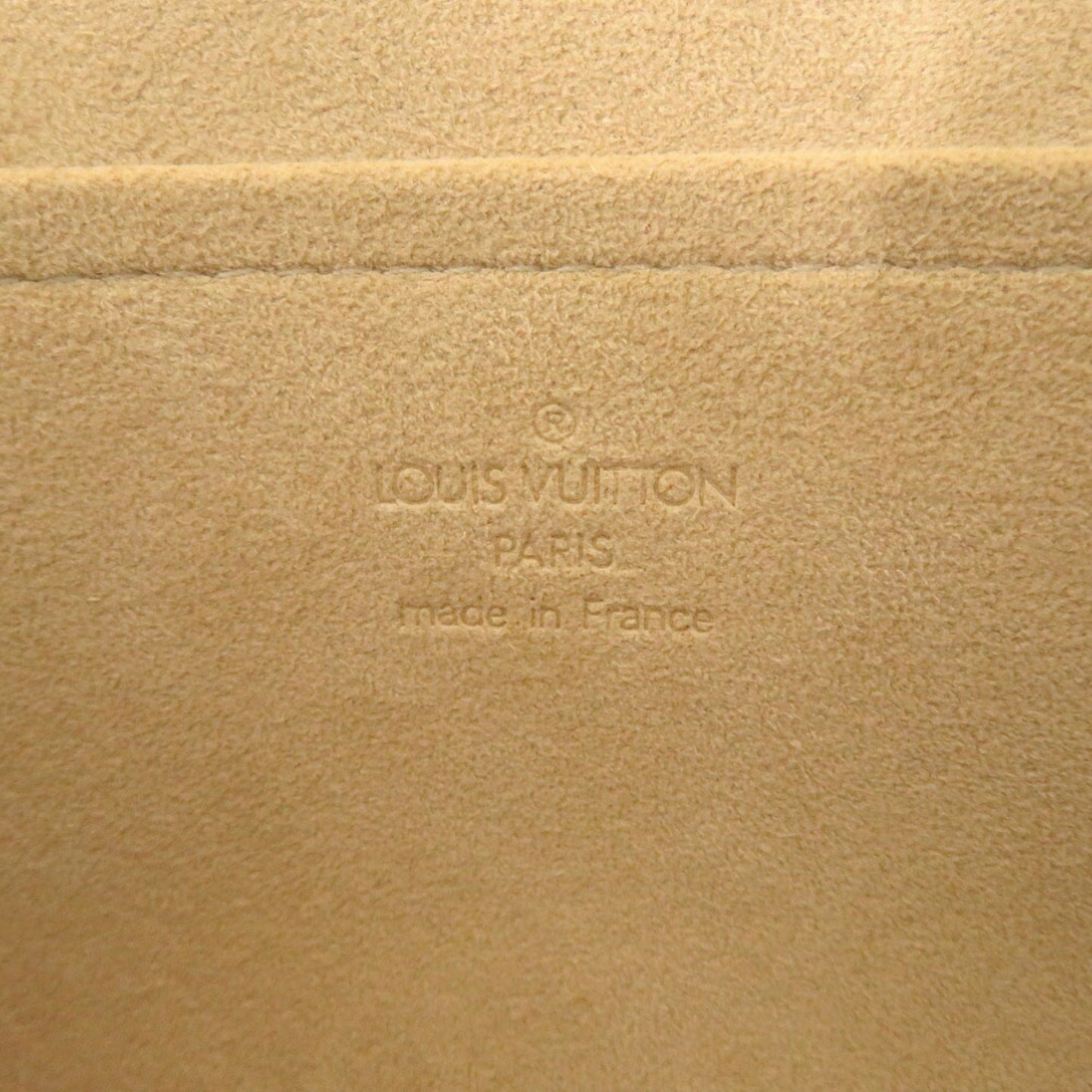 Louis Vuitton Pochette Twin GM, Brown, Canvas, shoulder