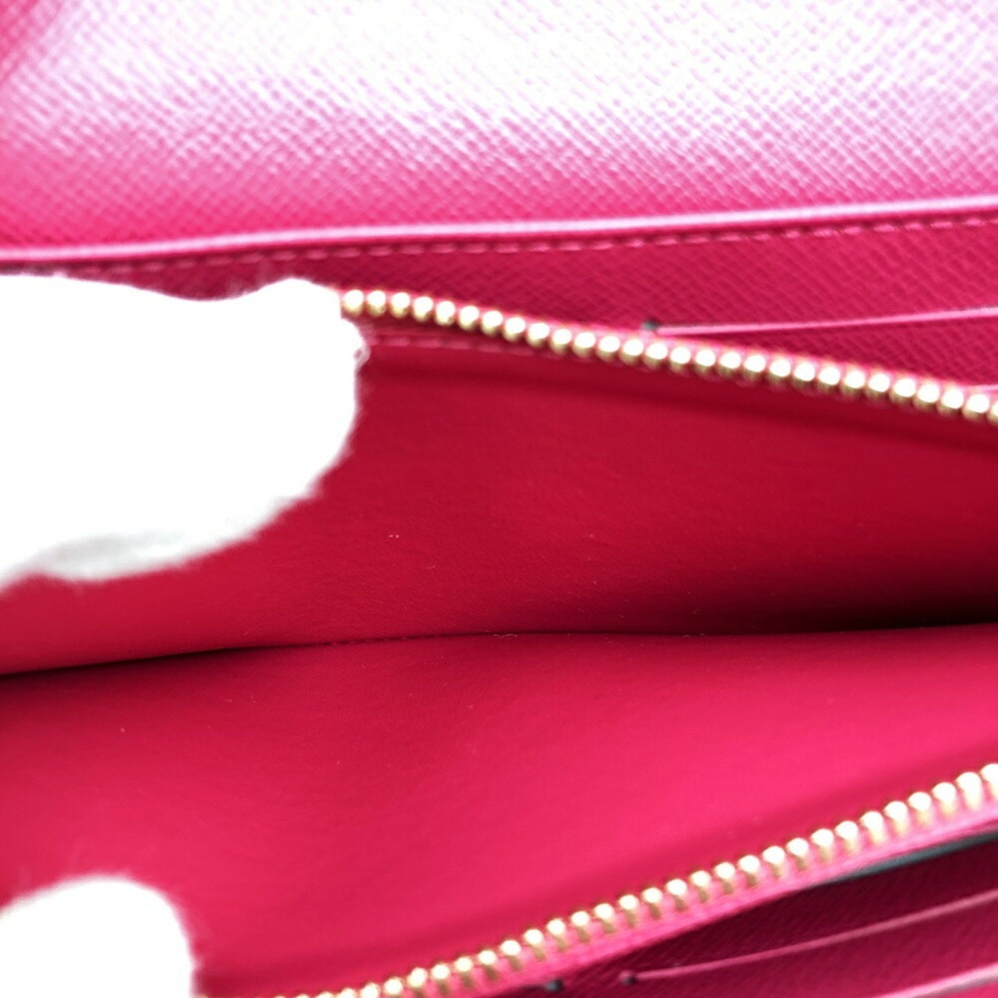 Louis Vuitton Sarah, White, Canvas, wallet