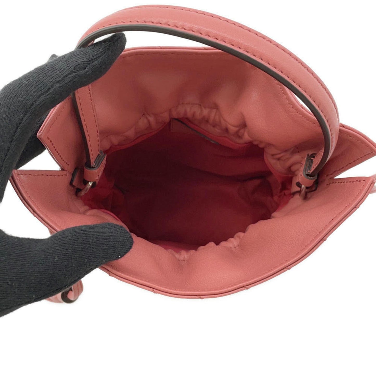 Gucci Interlocking G, Pink, Leather, shoulder