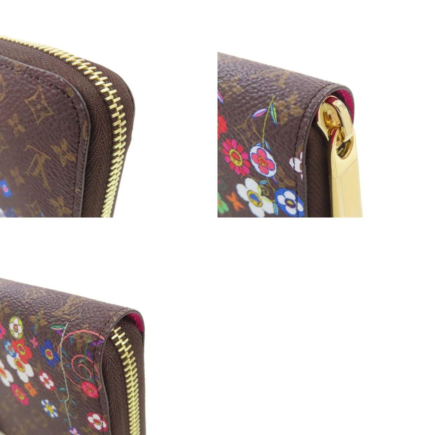 Louis Vuitton Portefeuille zippy, Brown, Canvas, wallet