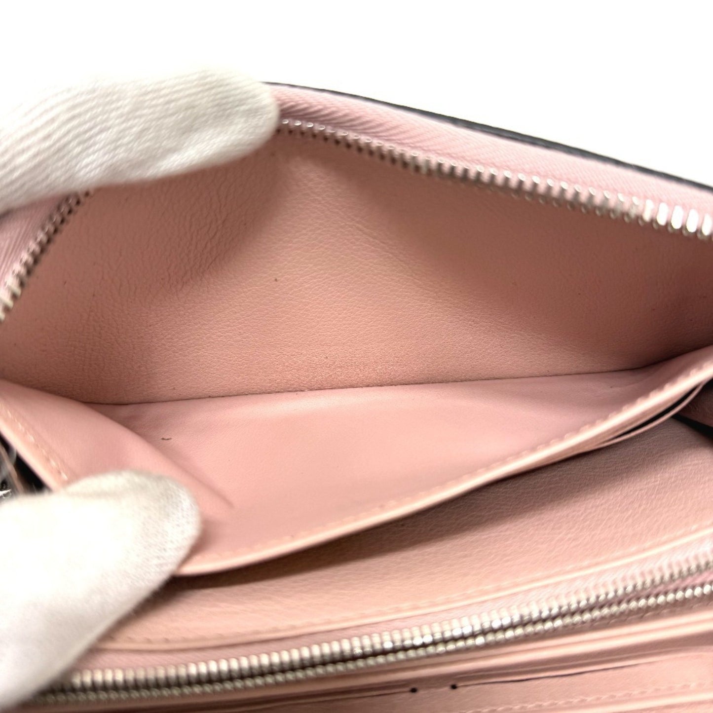 Louis Vuitton Portefeuille zippy, Pink, Leather, wallet