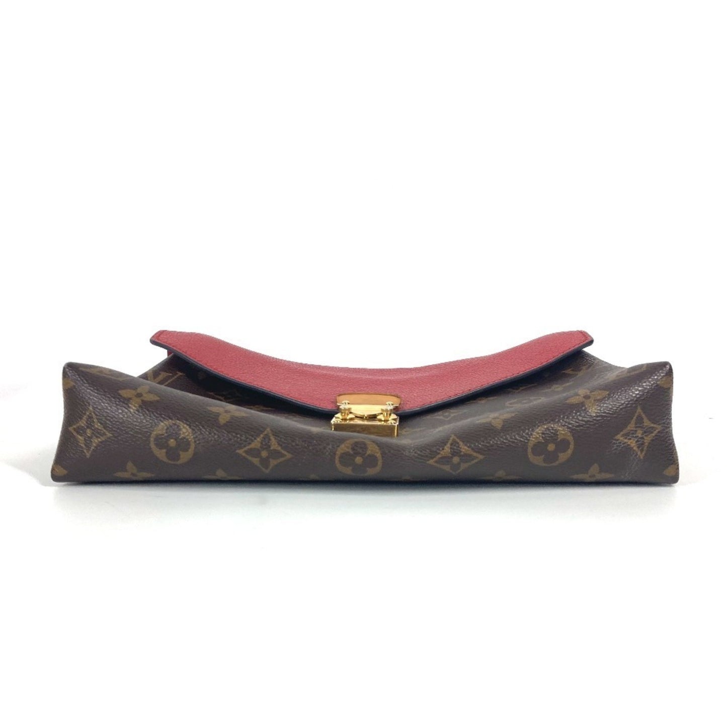 Louis Vuitton Pallas, Brown, Canvas, shoulder