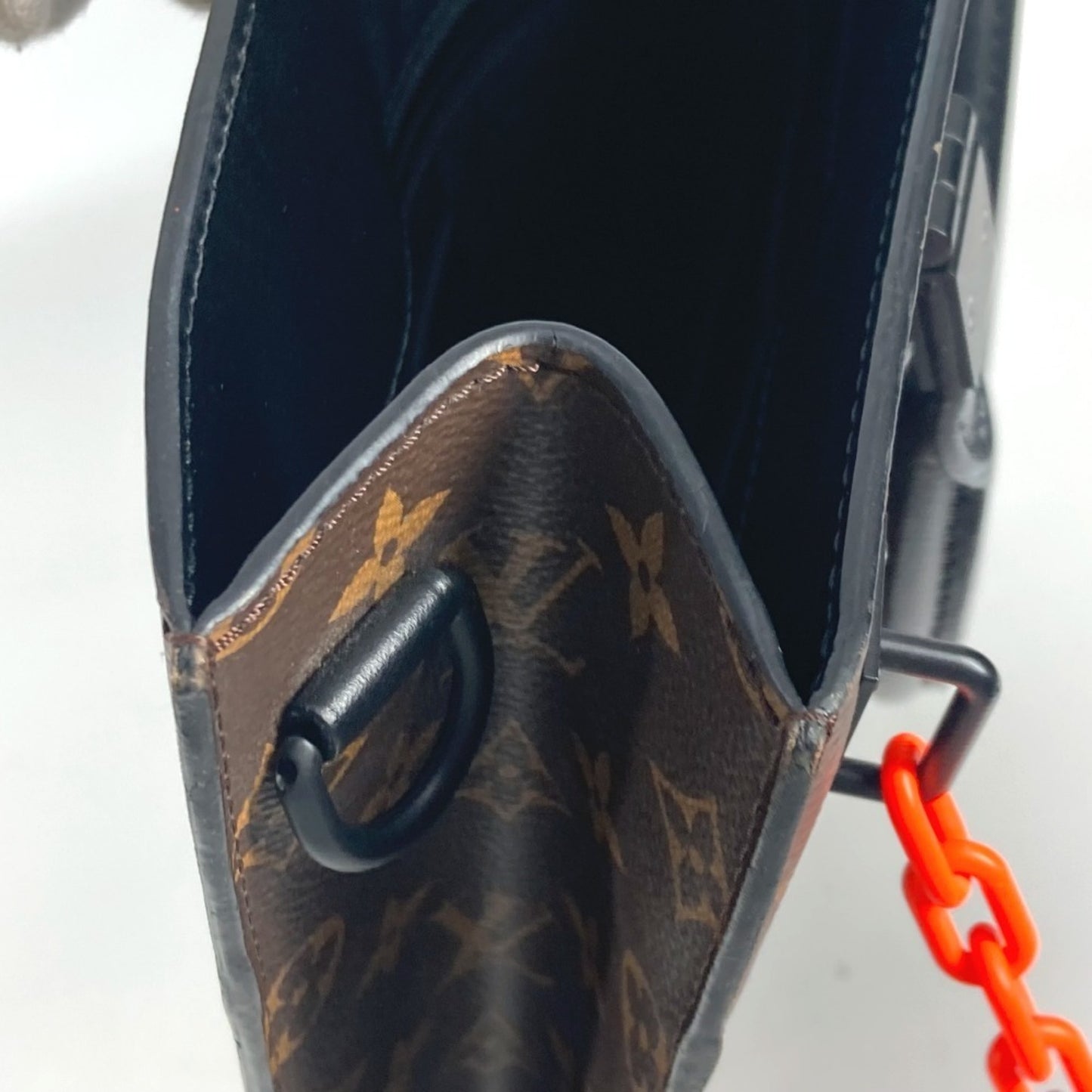Louis Vuitton Sac Plat, Brown, Canvas, tote