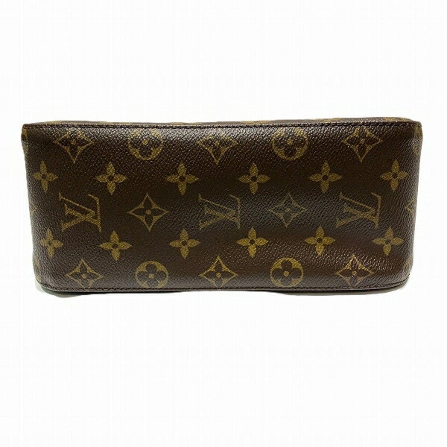 Louis Vuitton Looping MM, Brown, Canvas, shoulder