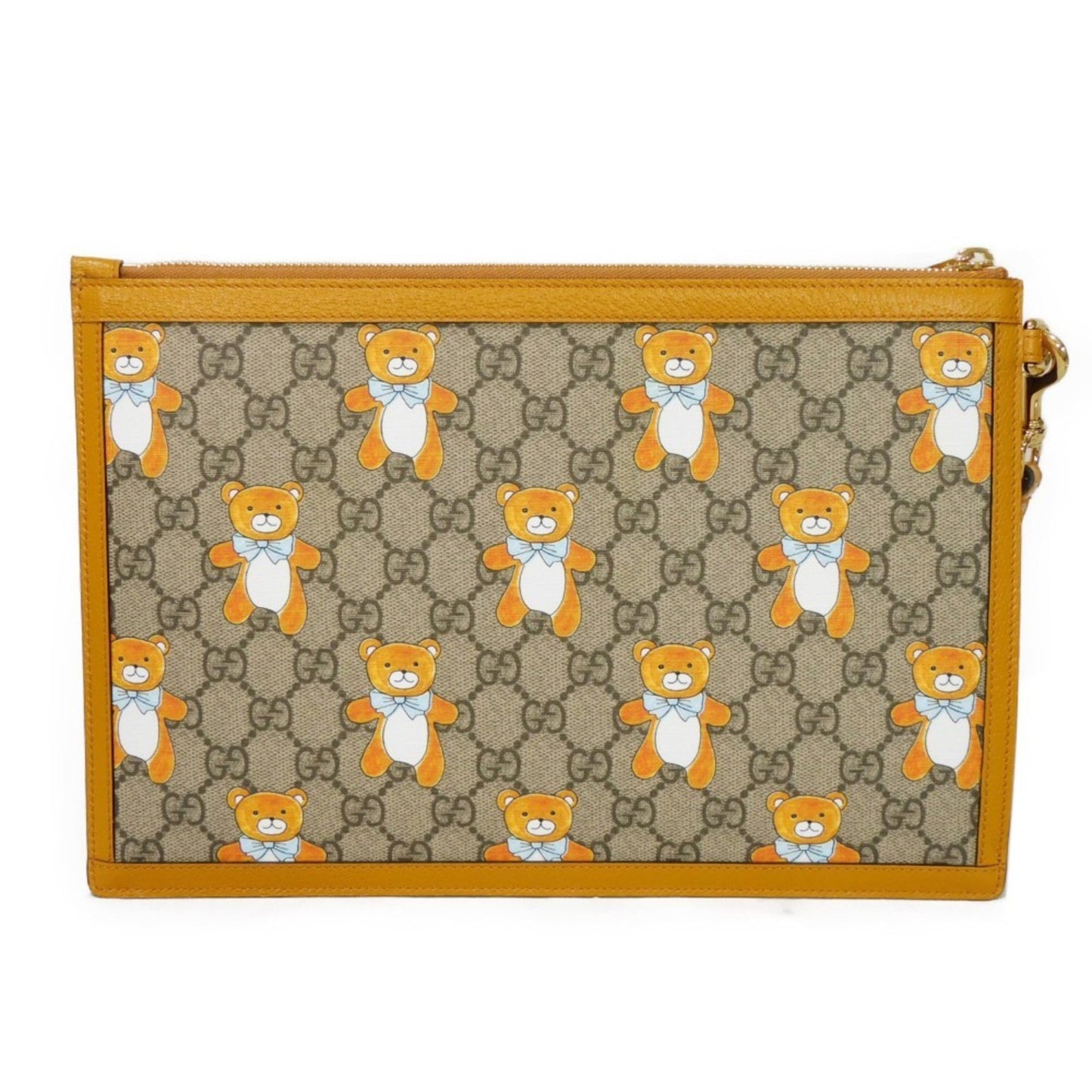 Gucci GG Marmont, Beige, Canvas, clutch