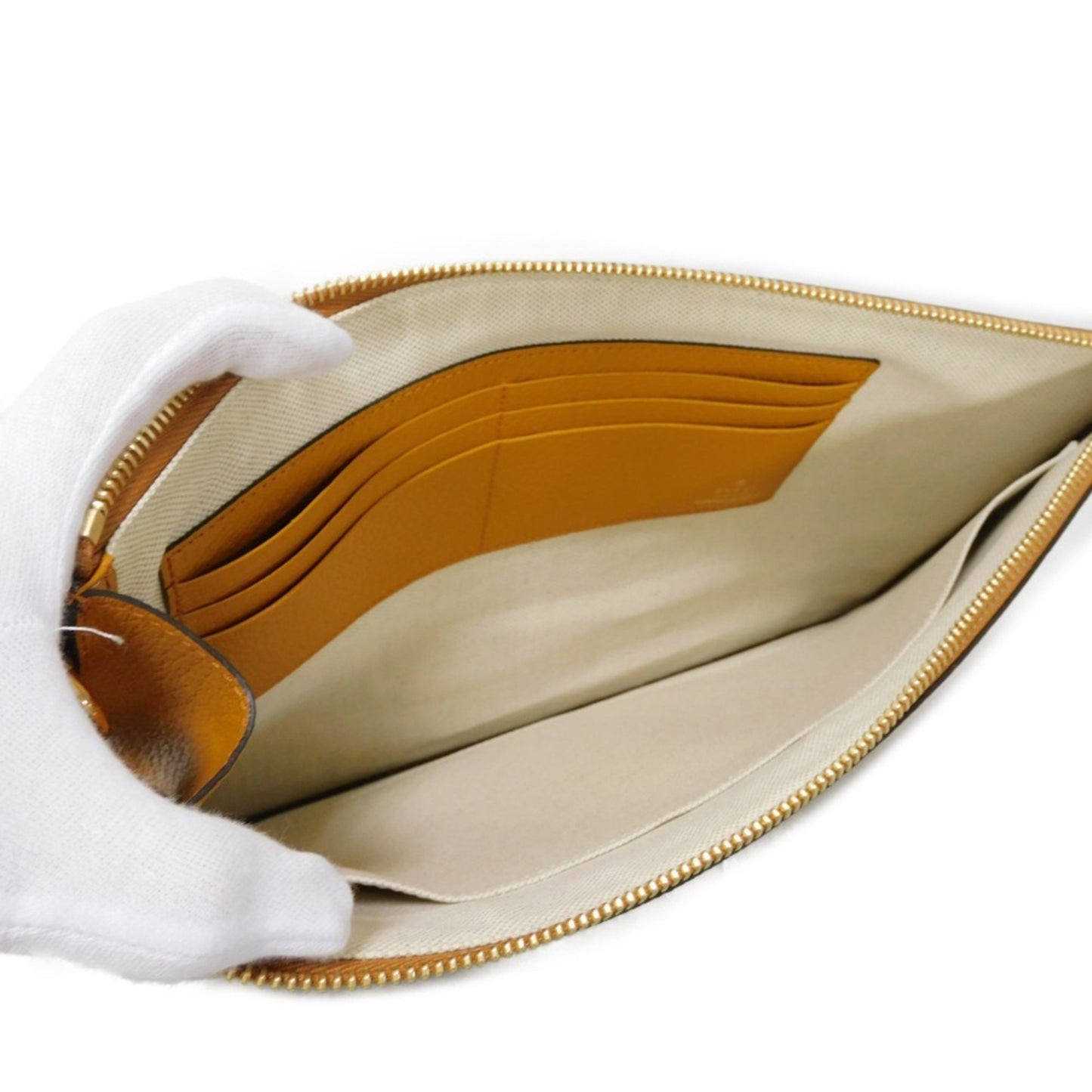 Gucci GG Marmont, Beige, Canvas, clutch