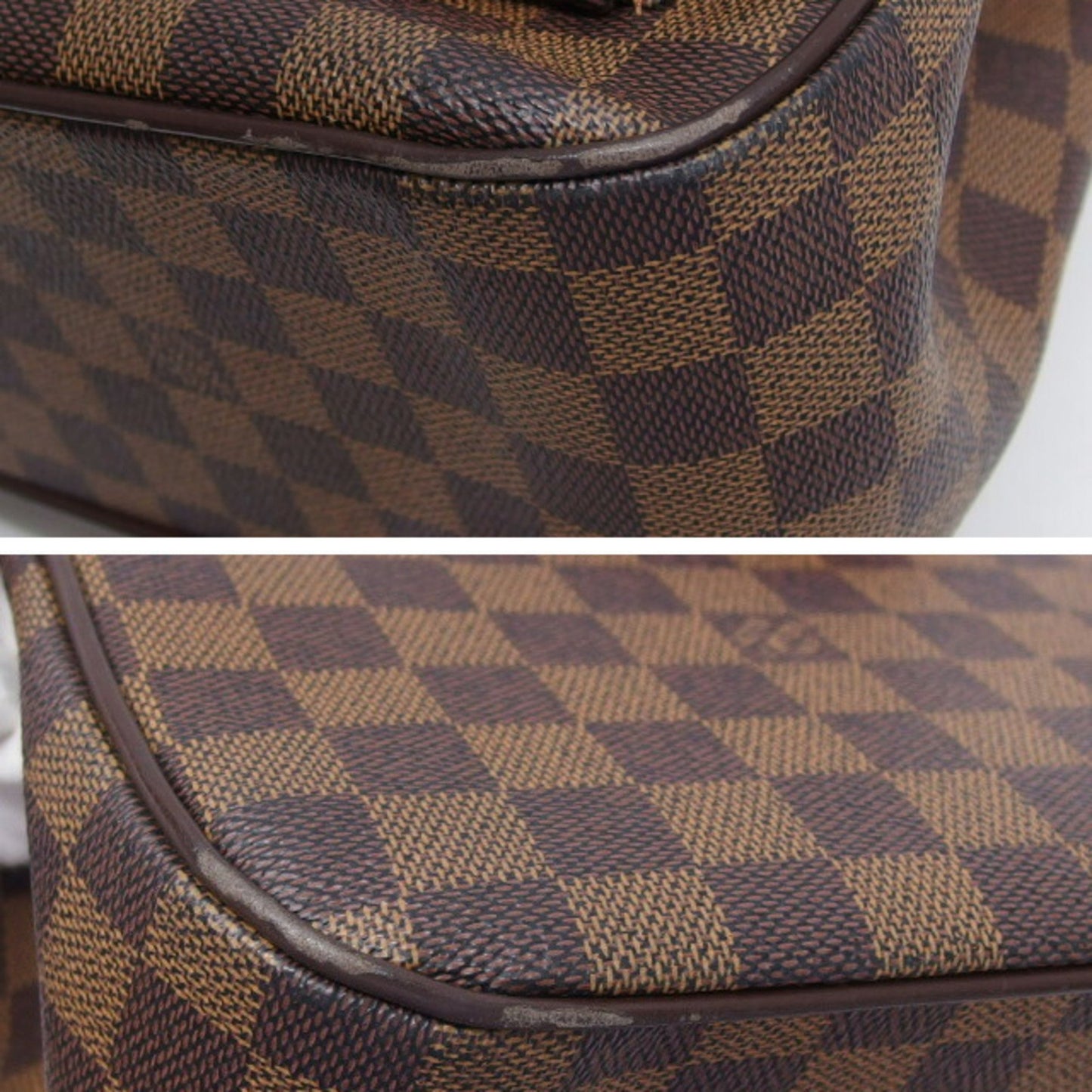 Louis Vuitton Uzes, Brown, Canvas, tote