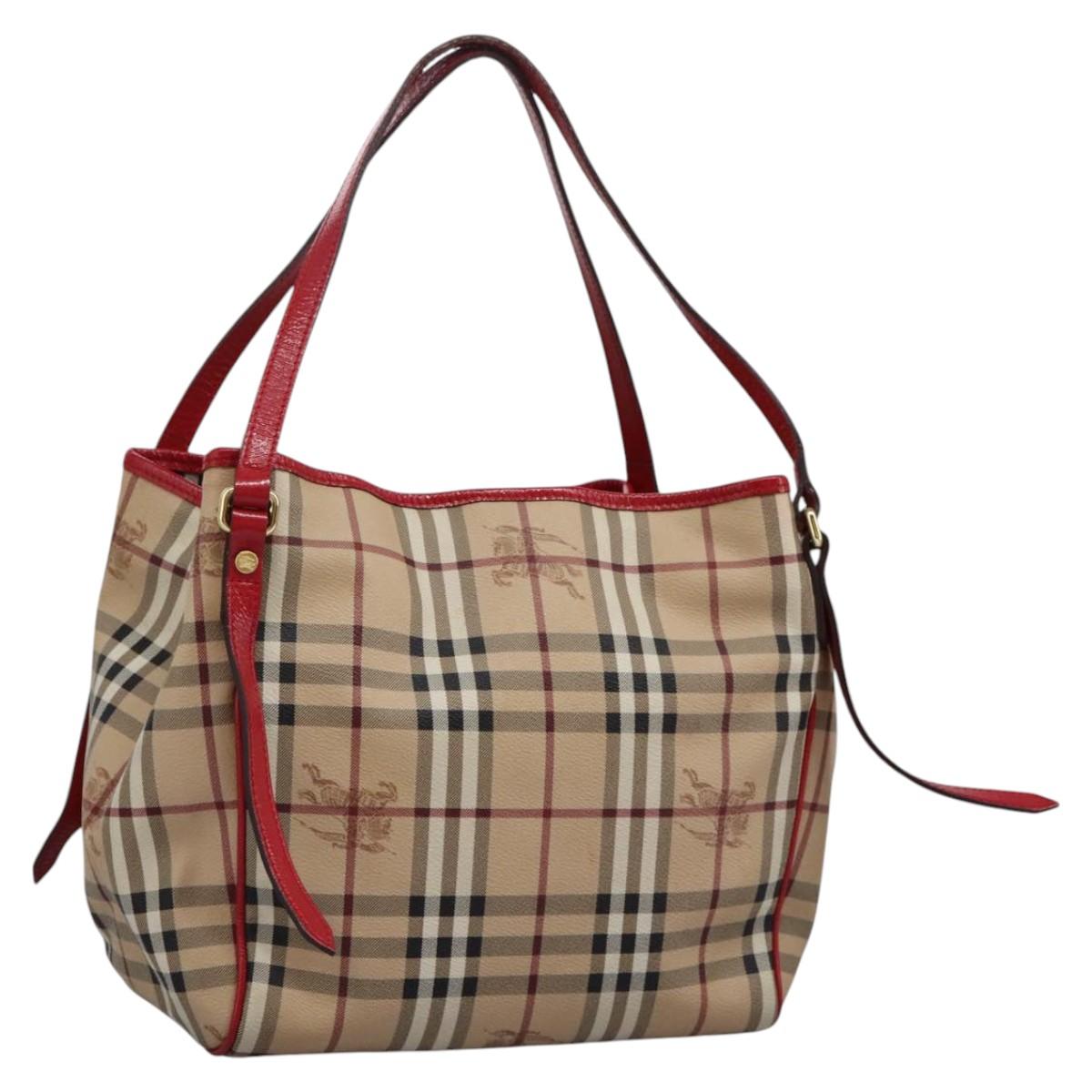 Burberry Nova Check, Beige, Canvas, shoulder