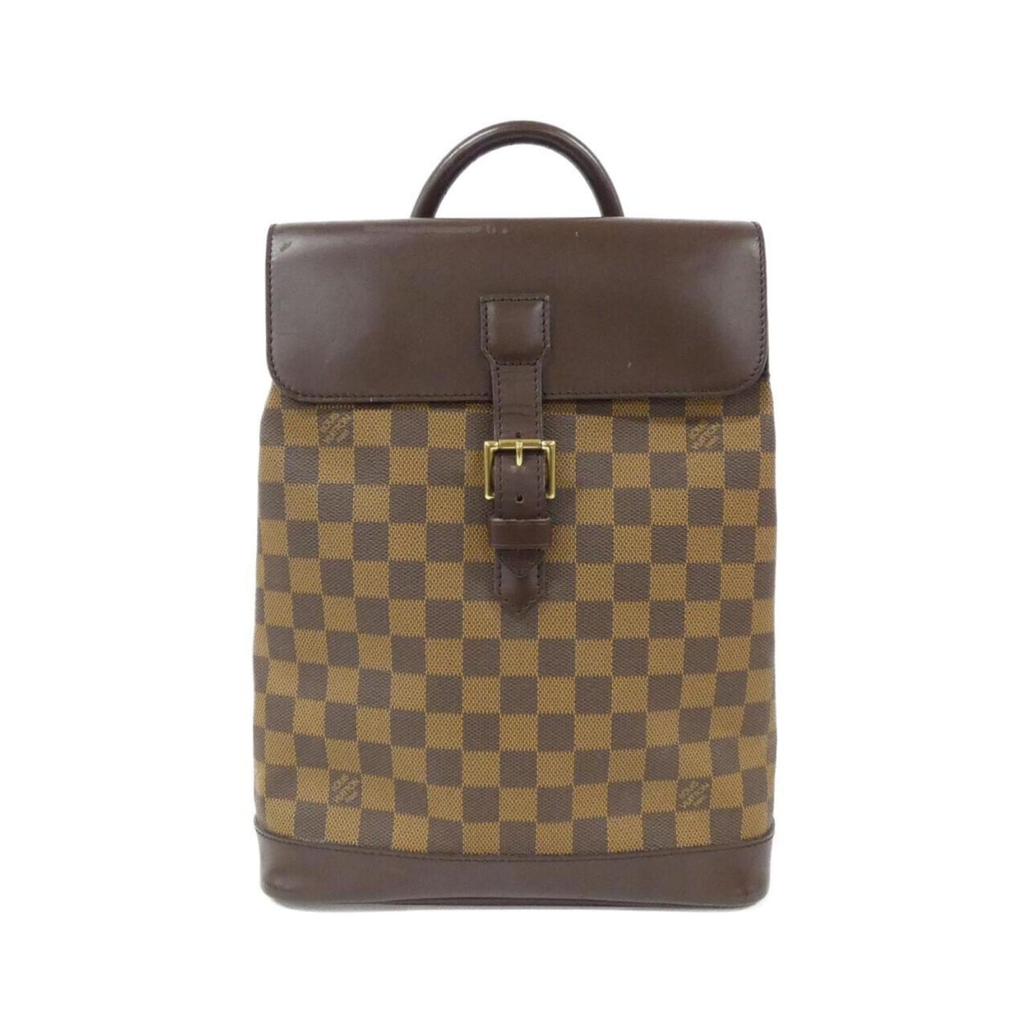 Louis Vuitton Soho, Brown, Canvas, backpack