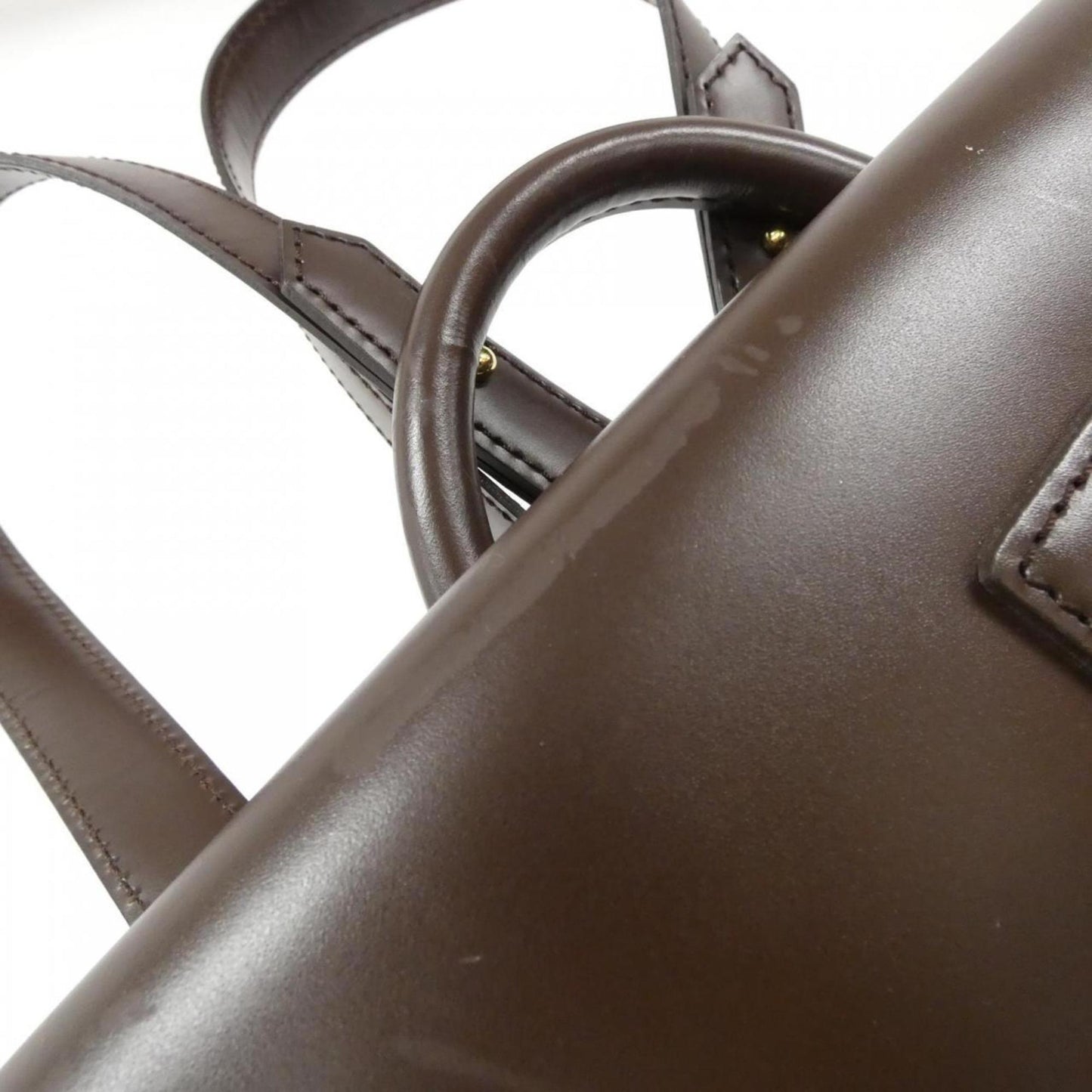 Louis Vuitton Soho, Brown, Canvas, backpack