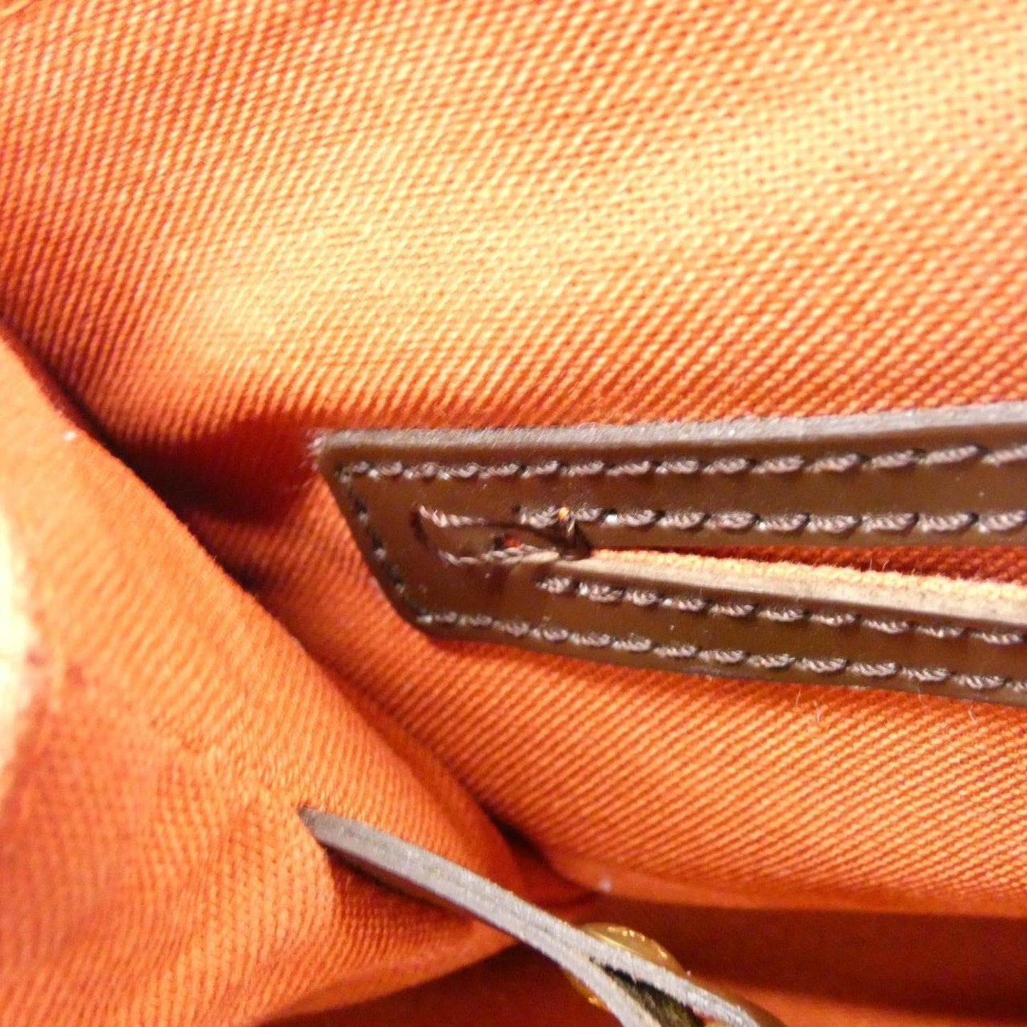 Louis Vuitton Soho, Brown, Canvas, backpack