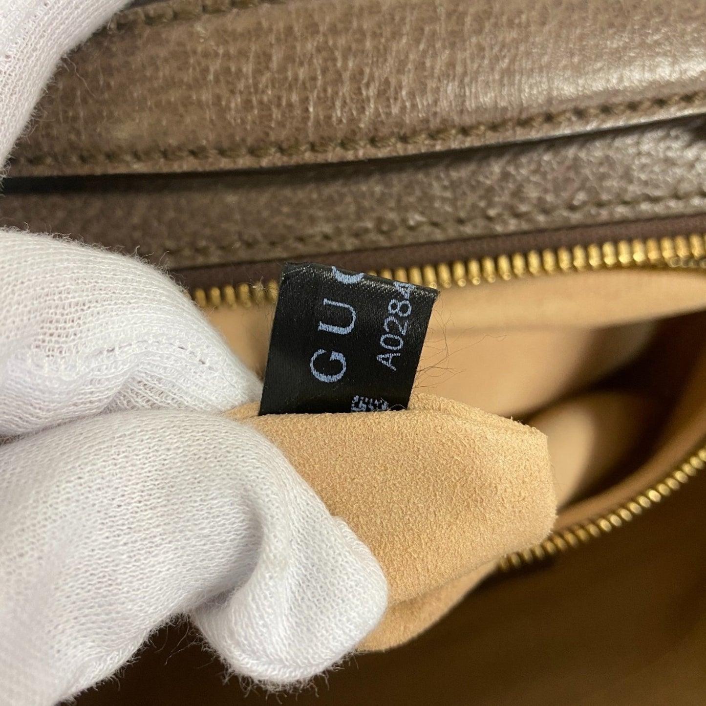 Gucci Ophidia, Brown, Canvas, shoulder