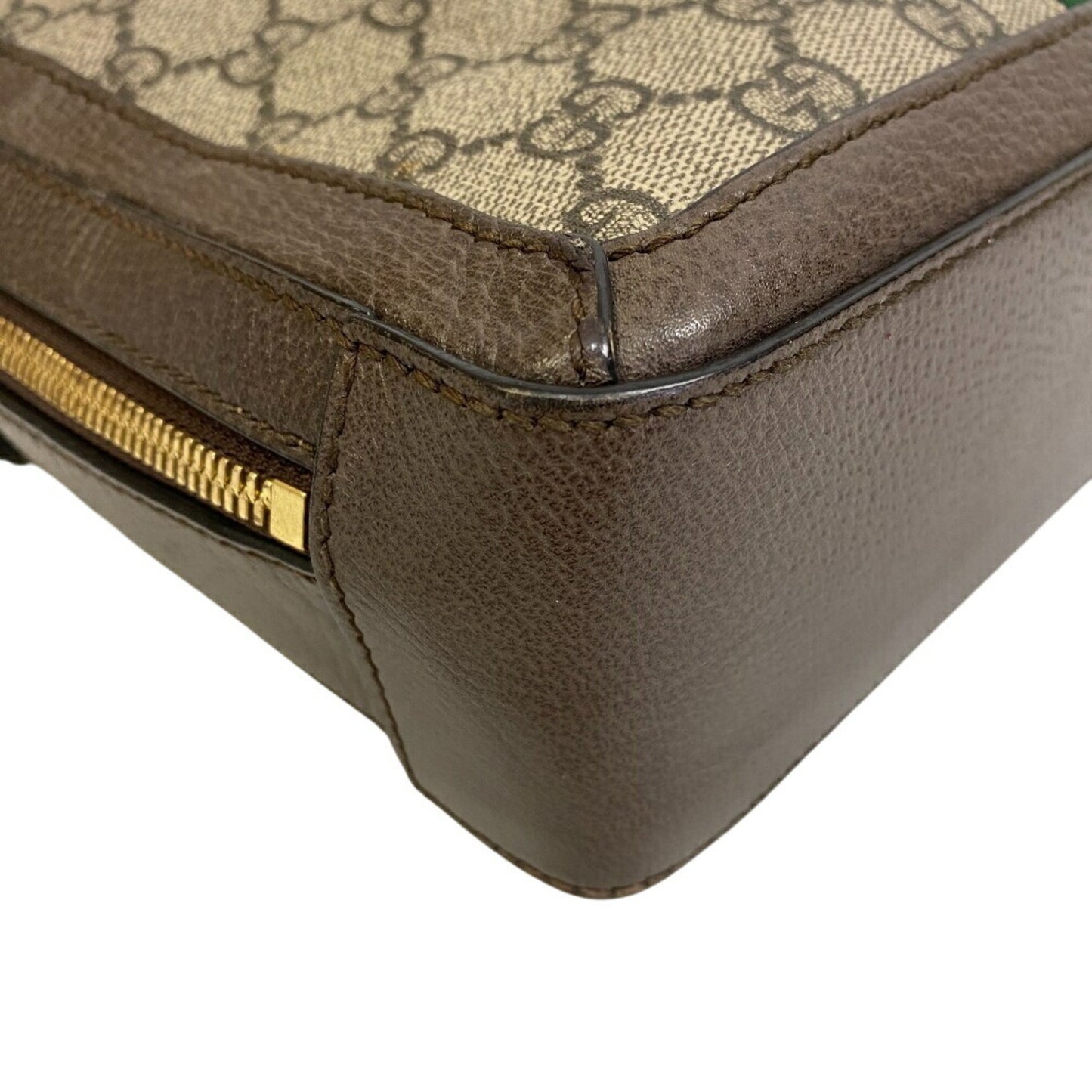 Gucci Ophidia, Brown, Canvas, shoulder