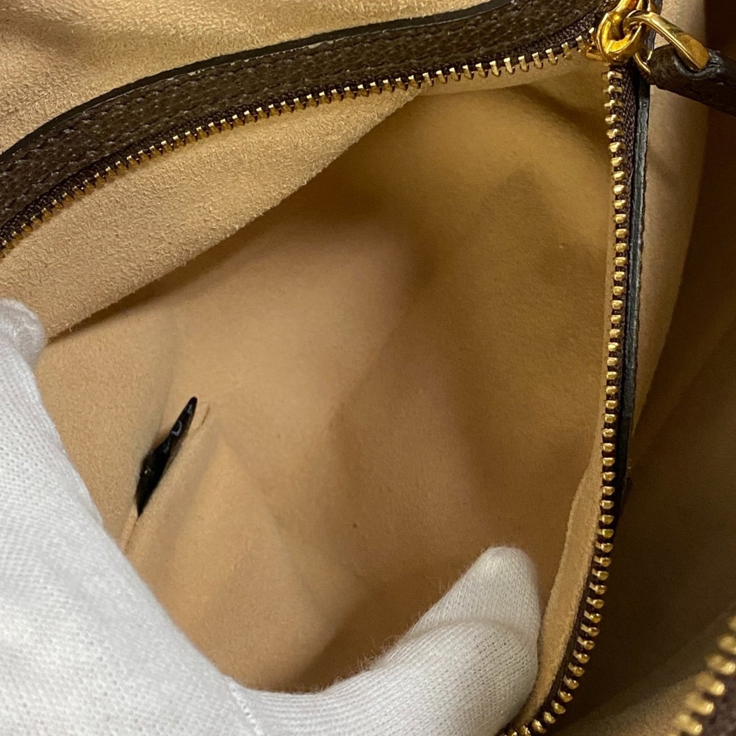 Gucci Ophidia, Brown, Canvas, shoulder