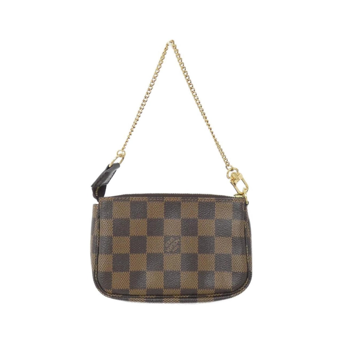 Louis Vuitton Mini Pochette Accessoires, Brown, Canvas, clutch