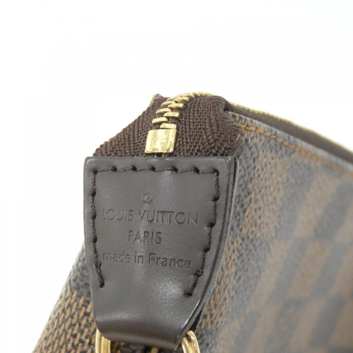 Louis Vuitton Mini Pochette Accessoires, Brown, Canvas, clutch