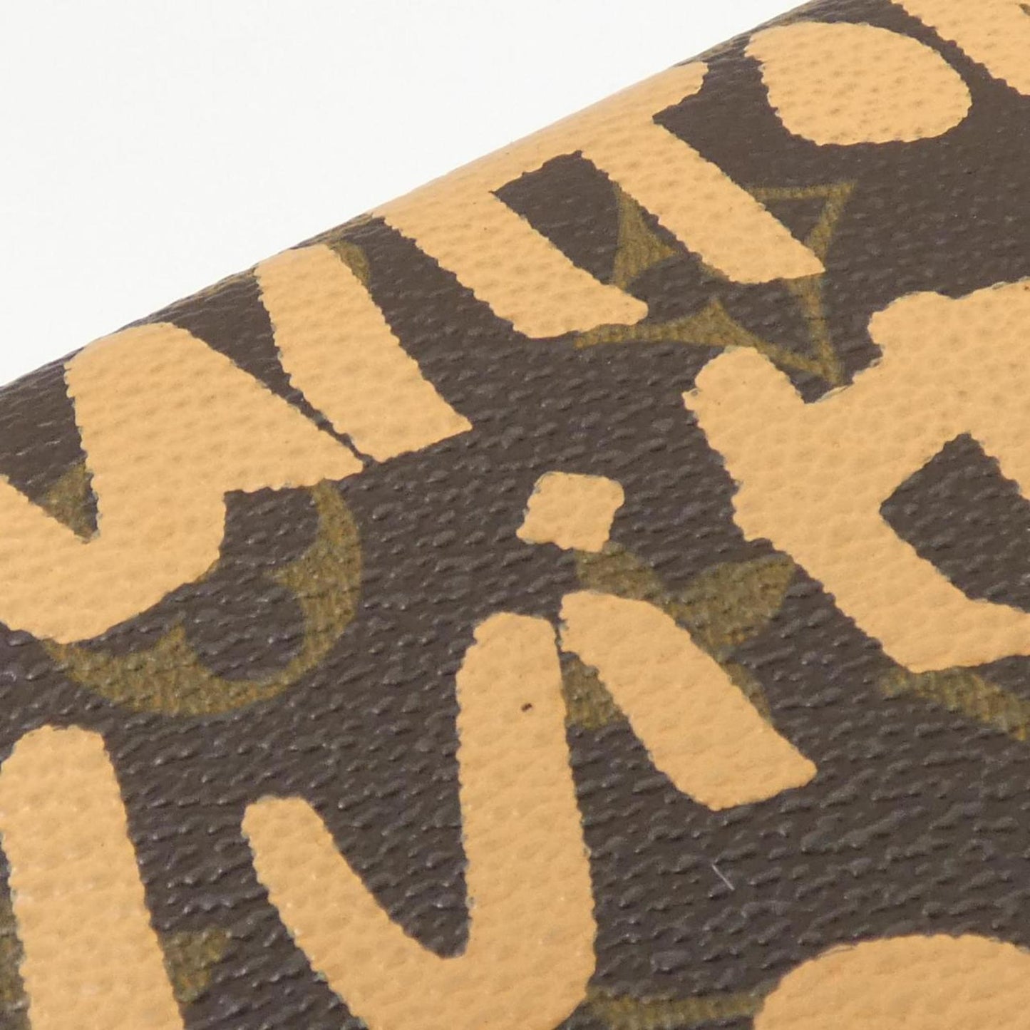 Louis Vuitton Porte Monnaie Credit, Brown, Canvas, wallet