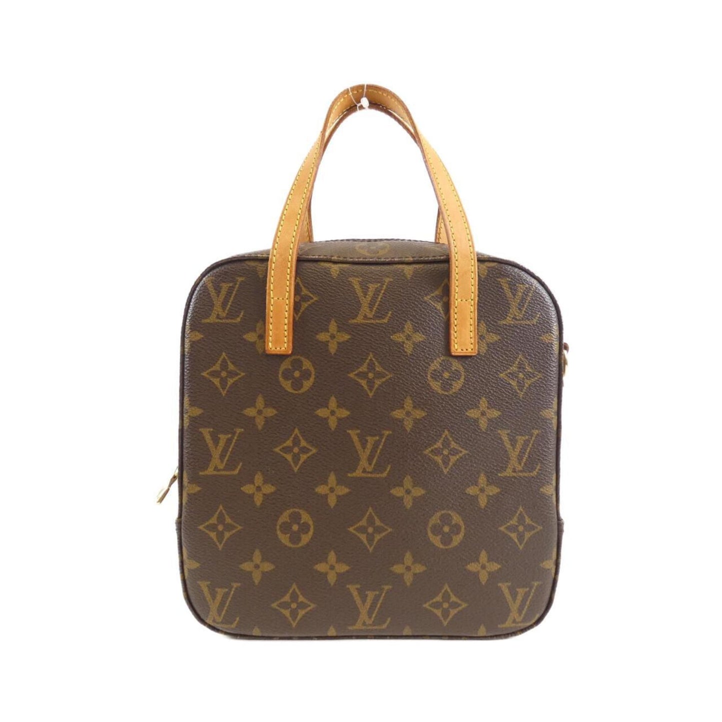 Louis Vuitton Spontini, Brown, Canvas, handbag