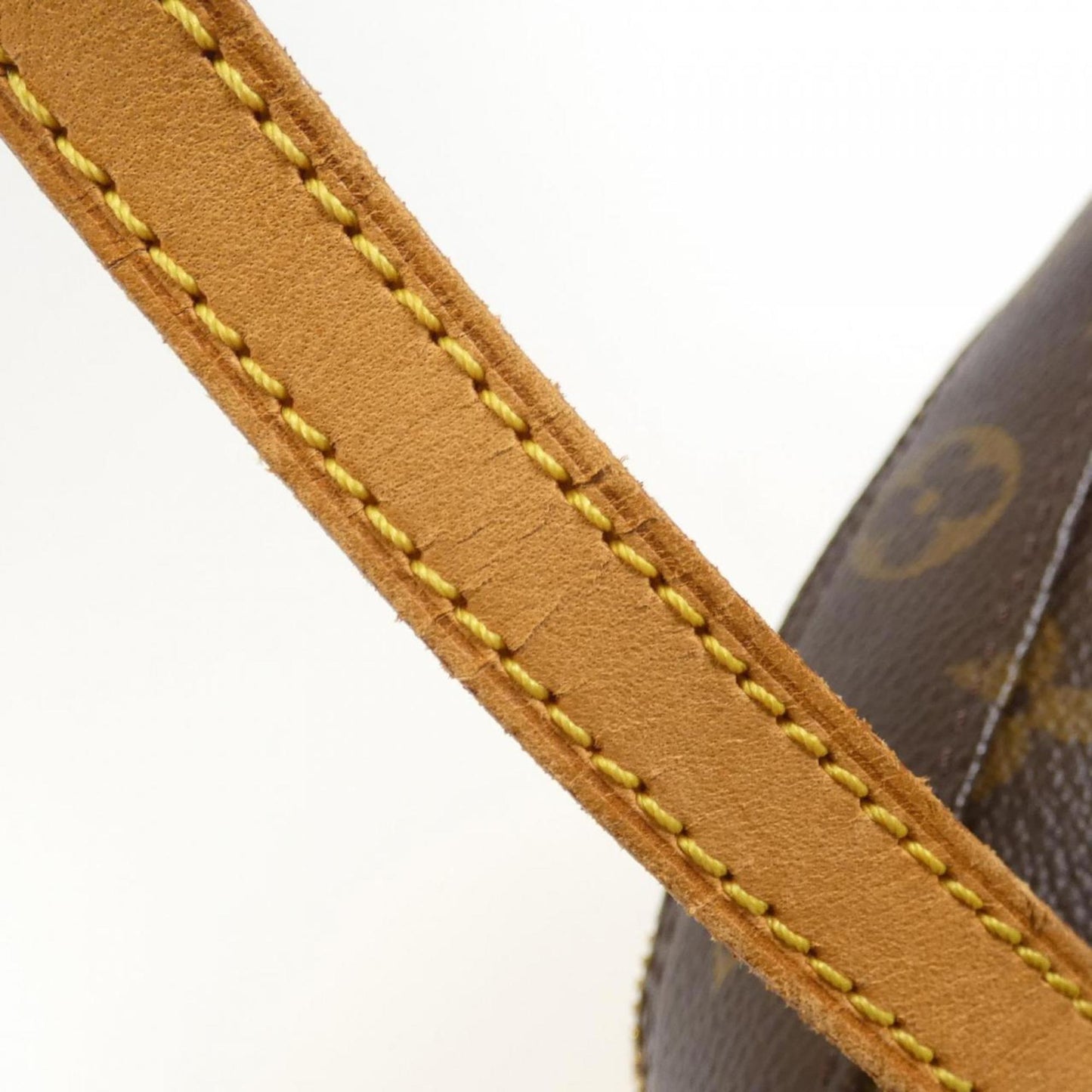 Louis Vuitton Spontini, Brown, Canvas, handbag