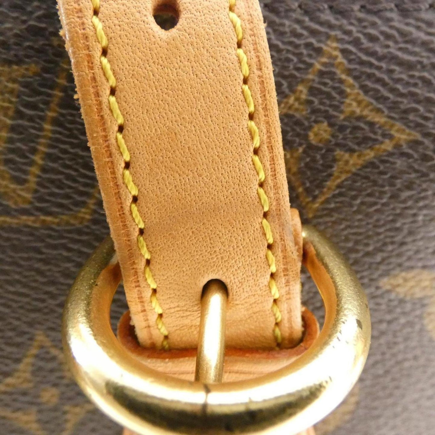 Louis Vuitton Popincourt, Brown, Canvas, shoulder