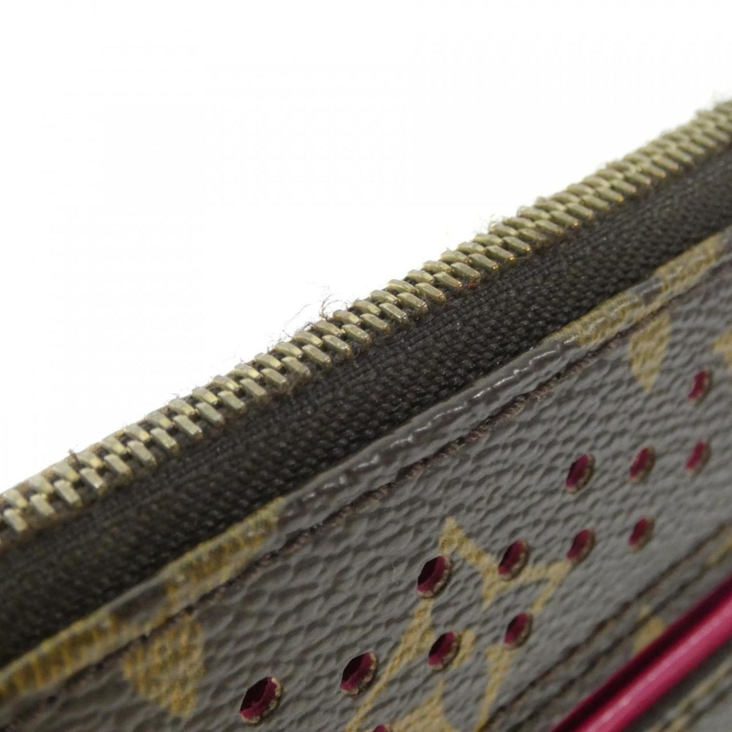Louis Vuitton Pochette Accessoire, Brown, Canvas, clutch