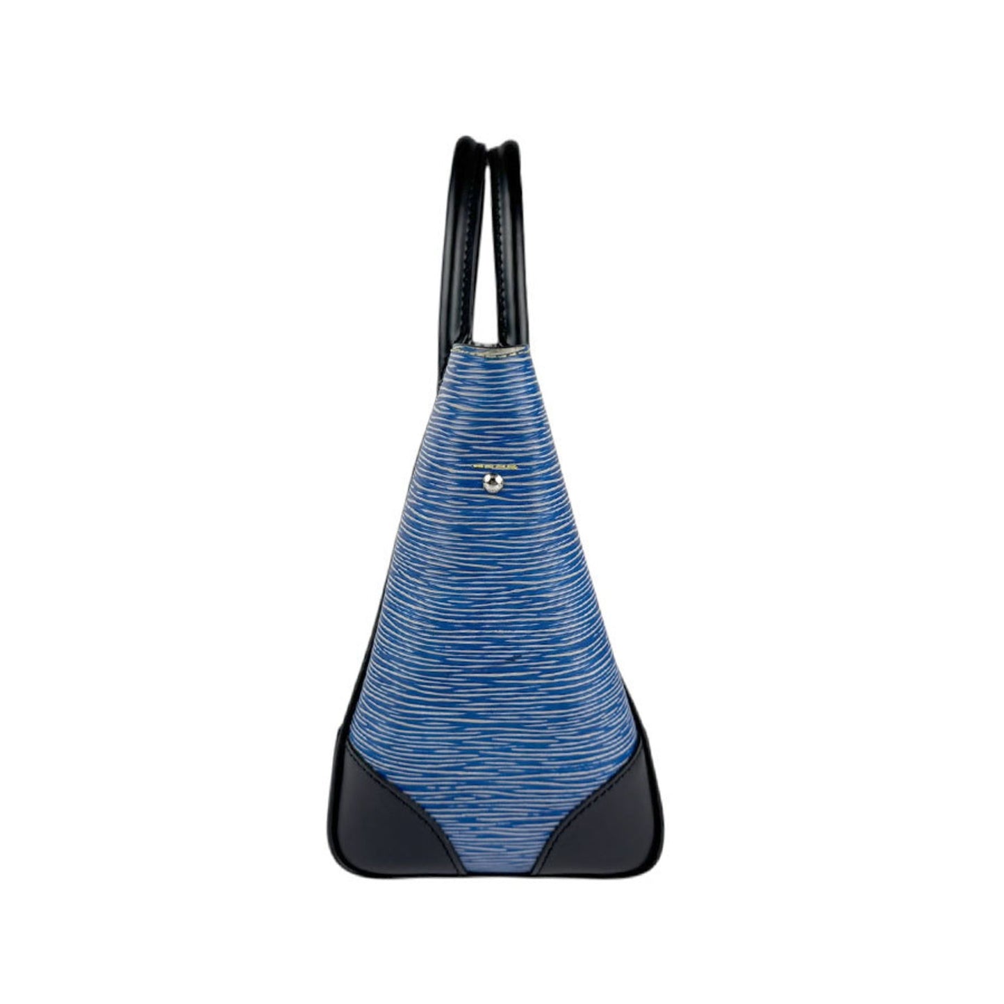 Louis Vuitton Phenix, Blue, Leather, handbag