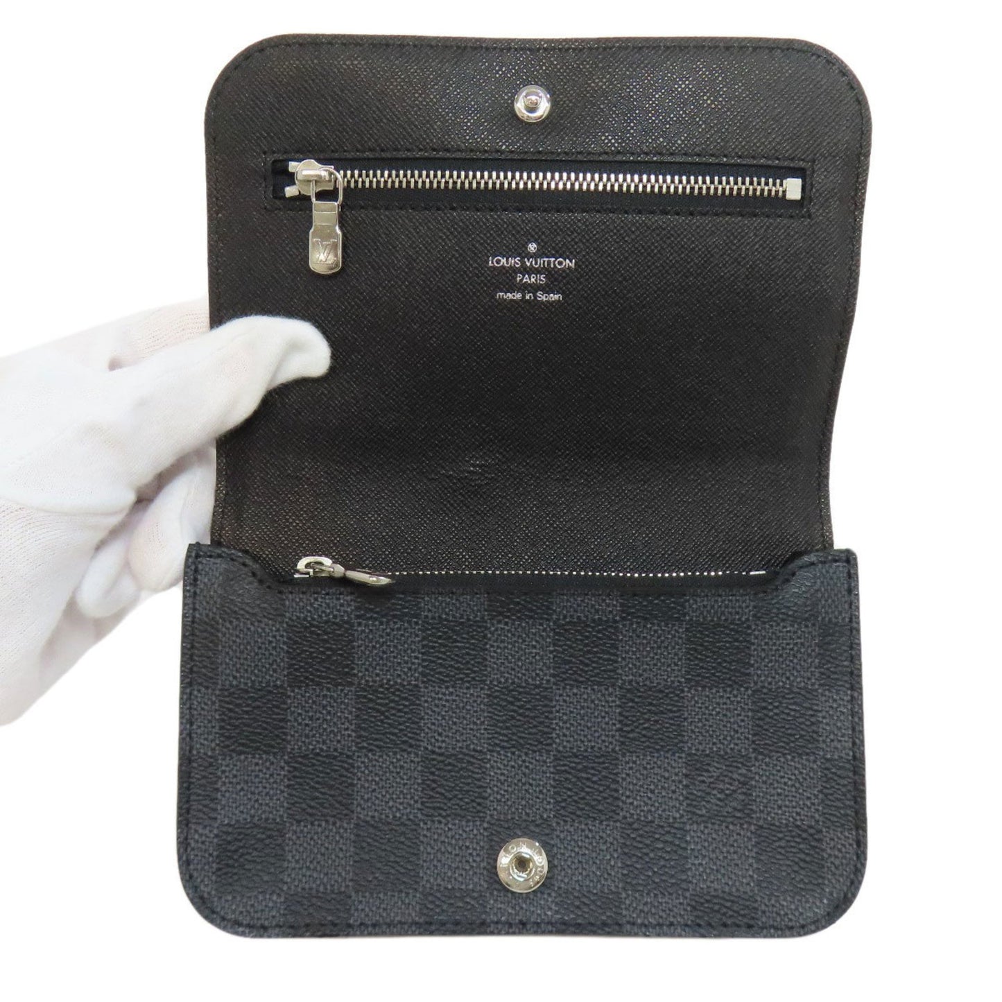 Louis Vuitton Bum Bag / Sac Ceinture, Black, Canvas, shoulder