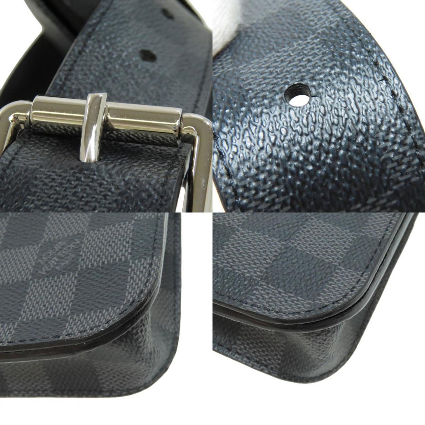Louis Vuitton Bum Bag / Sac Ceinture, Black, Canvas, shoulder
