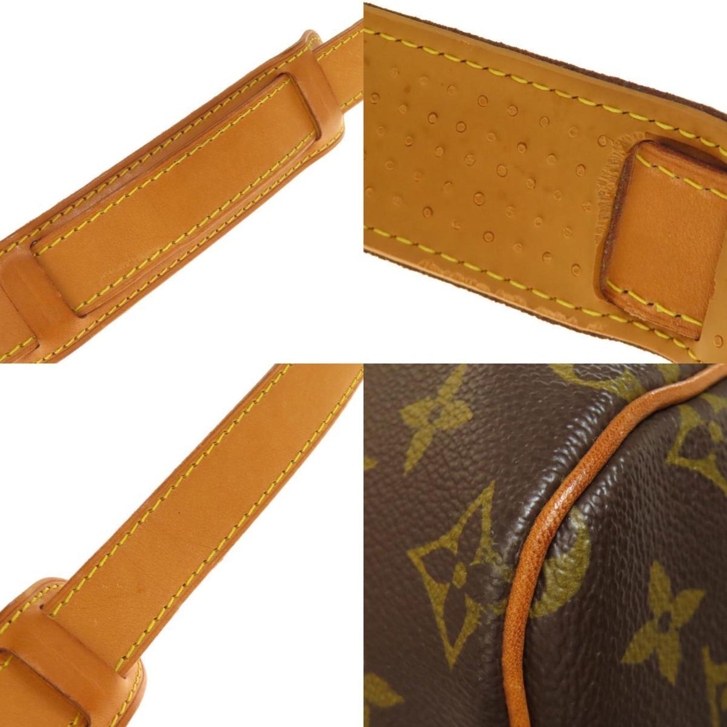 Louis Vuitton Keepall Bandouliere 55, Brown, Canvas, travel