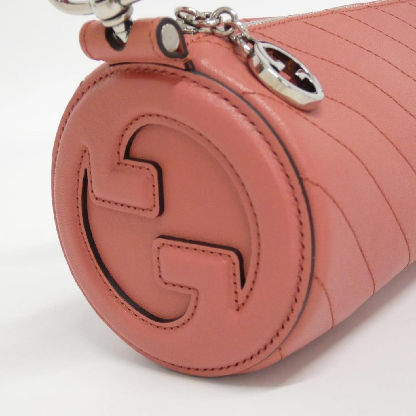 Gucci Interlocking G, Pink, Leather, shoulder