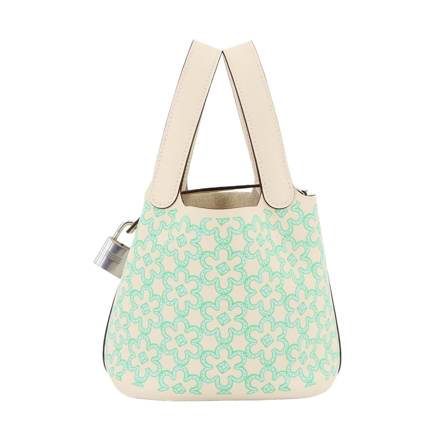 Hermès Picotin lock, Green, Leather, handbag