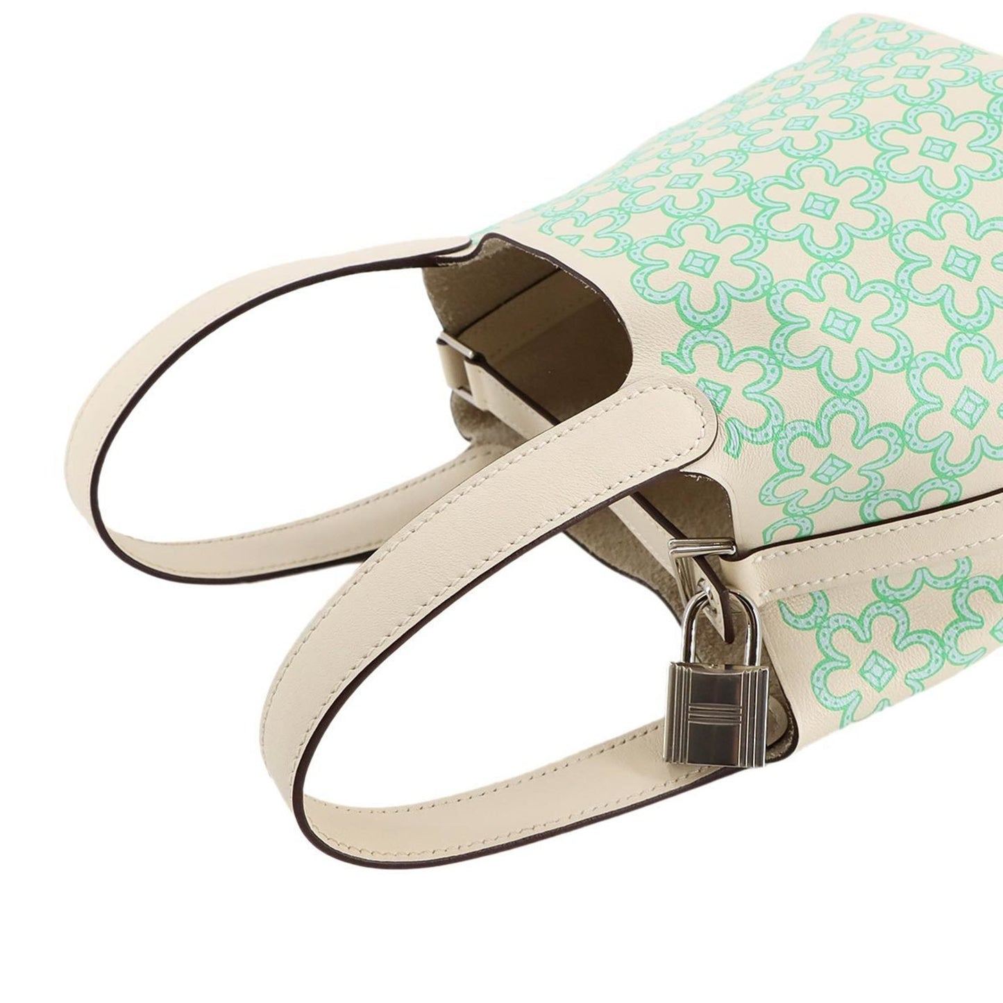 Hermès Picotin lock, Green, Leather, handbag