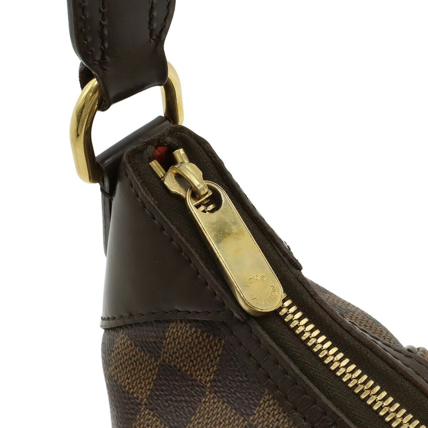 Louis Vuitton Thames, Brown, Canvas, shoulder