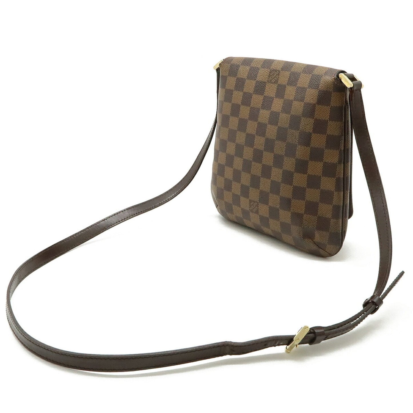 Louis Vuitton Musette Salsa, Brown, Canvas, shoulder