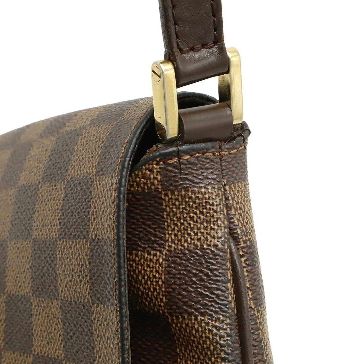 Louis Vuitton Musette Salsa, Brown, Canvas, shoulder
