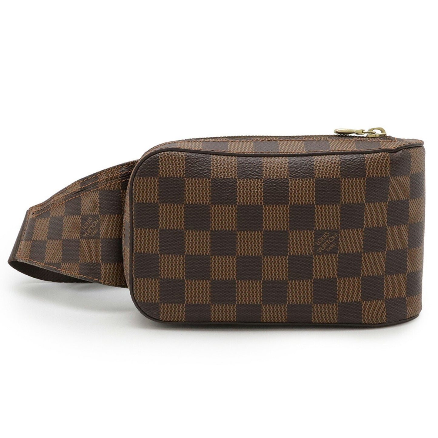 Louis Vuitton Geronimos, Brown, Canvas, shoulder