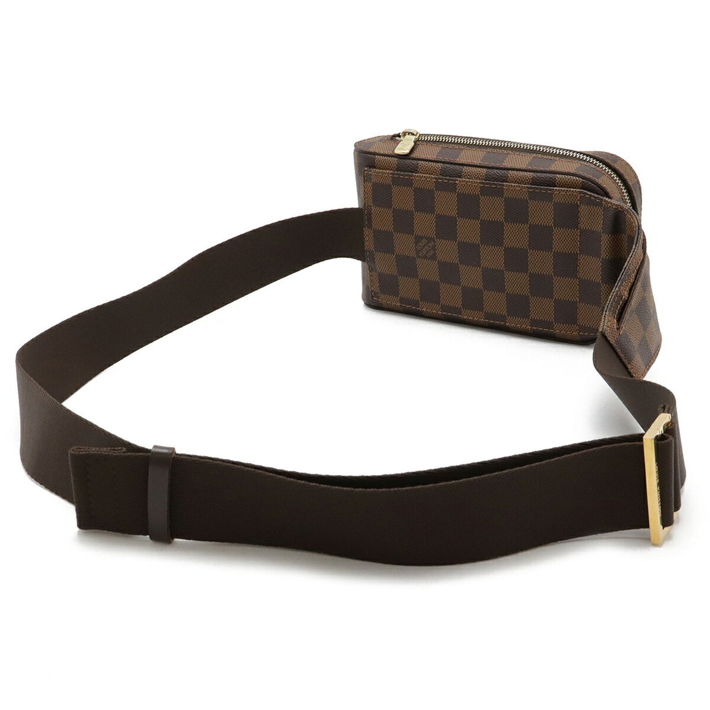 Louis Vuitton Geronimos, Brown, Canvas, shoulder
