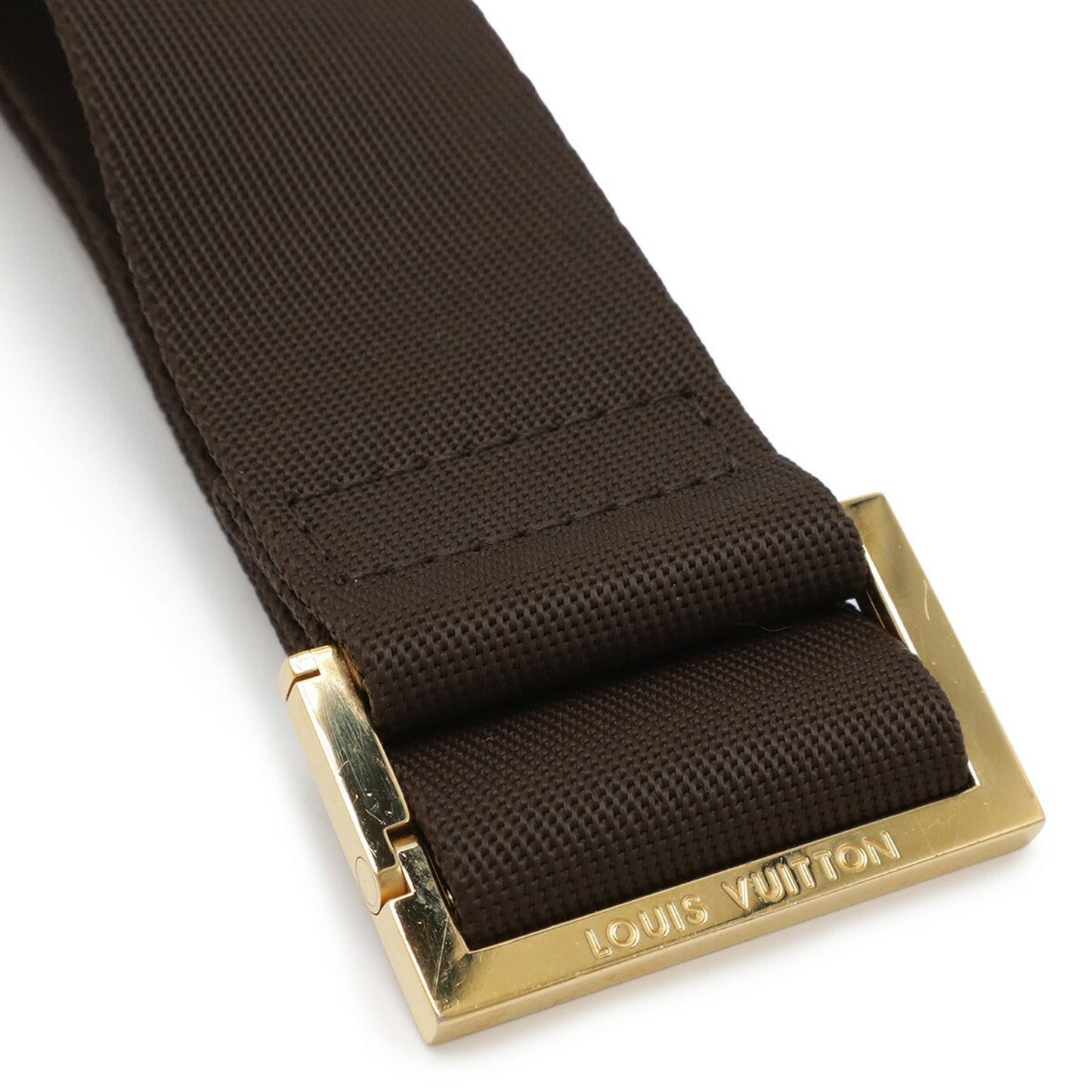 Louis Vuitton Geronimos, Brown, Canvas, shoulder