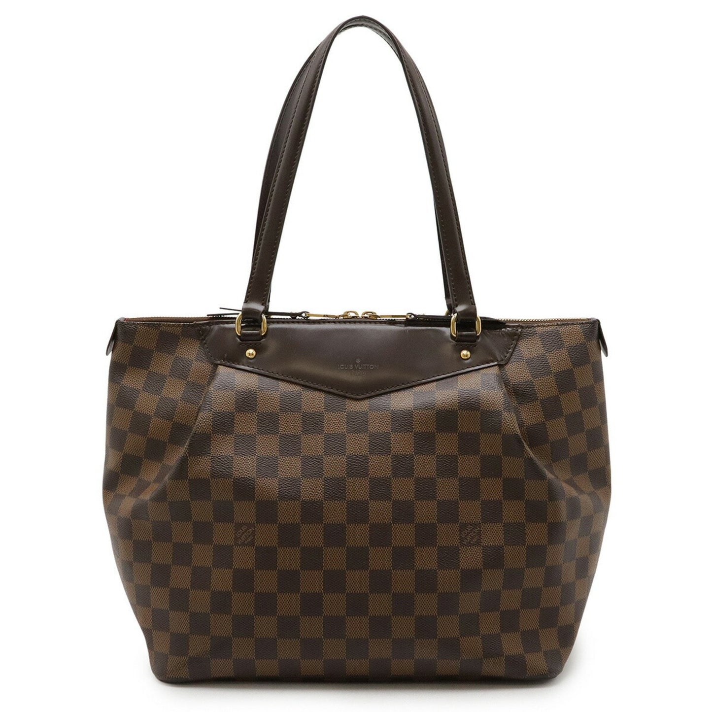 Louis Vuitton Westminster, Brown, Canvas, tote