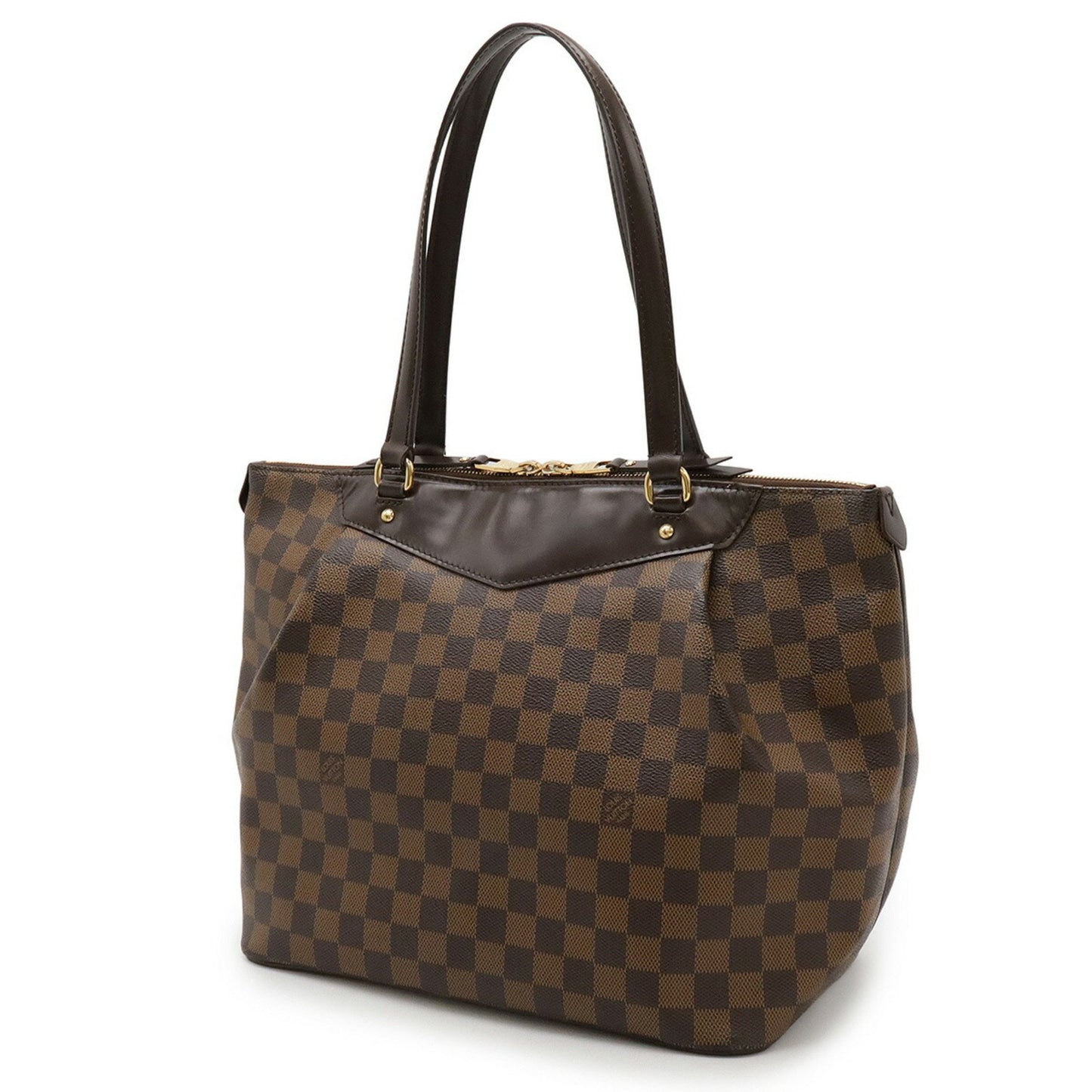 Louis Vuitton Westminster, Brown, Canvas, tote