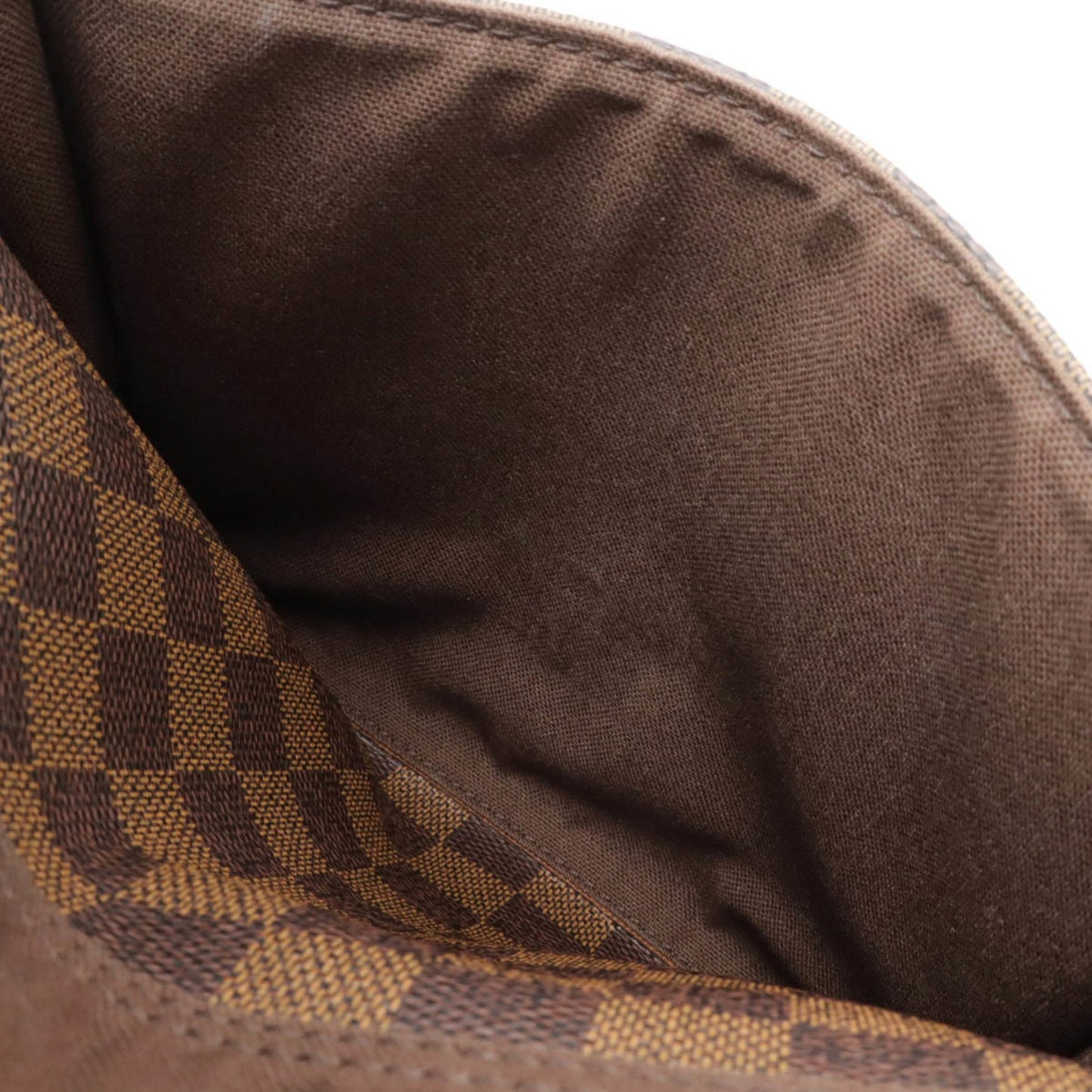 Louis Vuitton Melville, Brown, Canvas, clutch