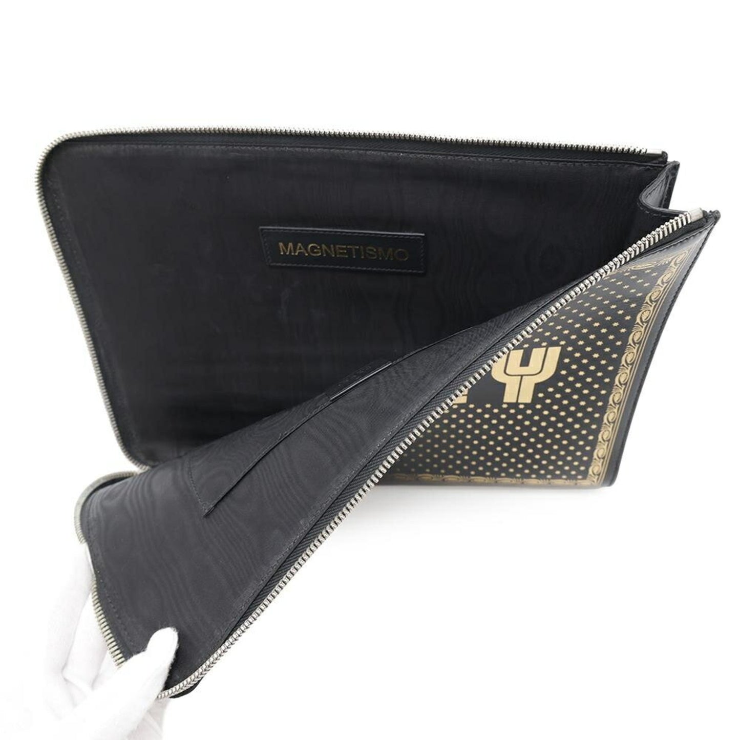 Gucci, Black, Leather, clutch
