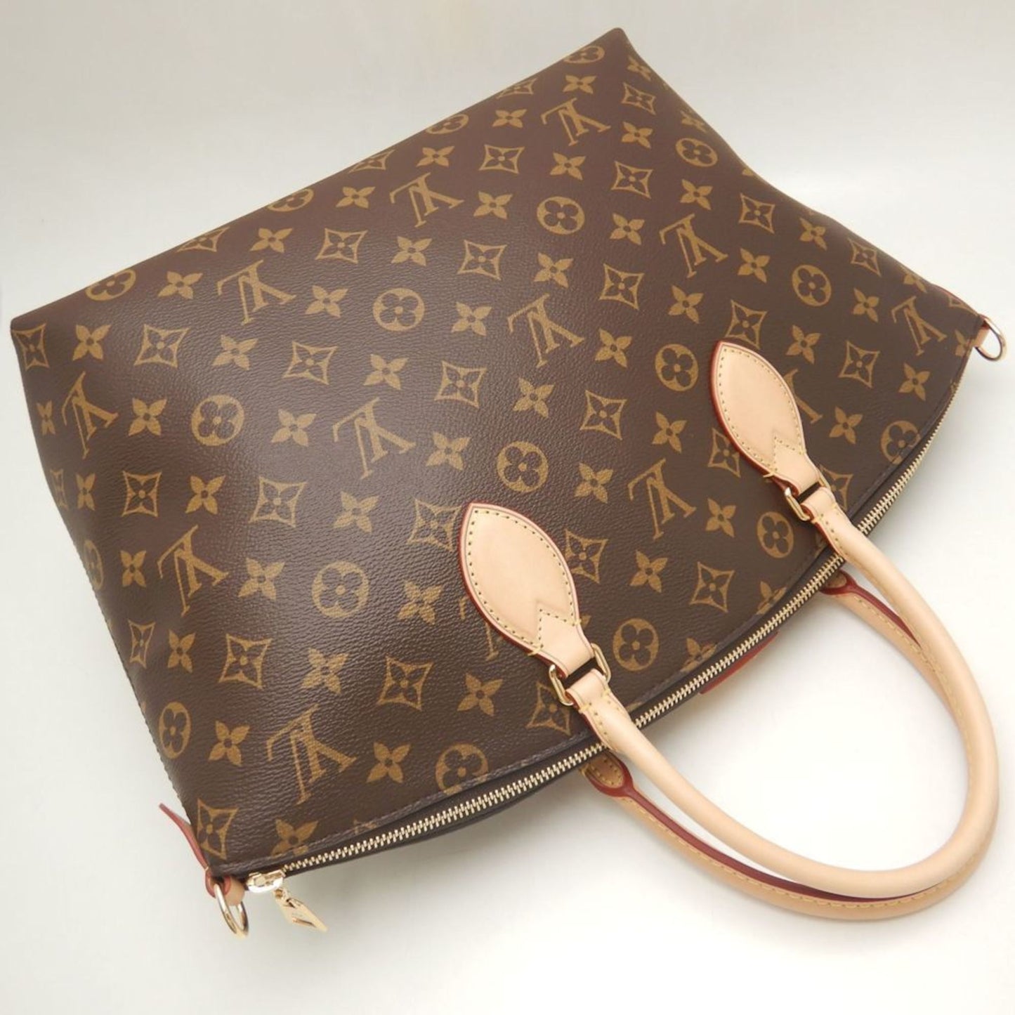 Louis Vuitton Boetie, Brown, Canvas, tote