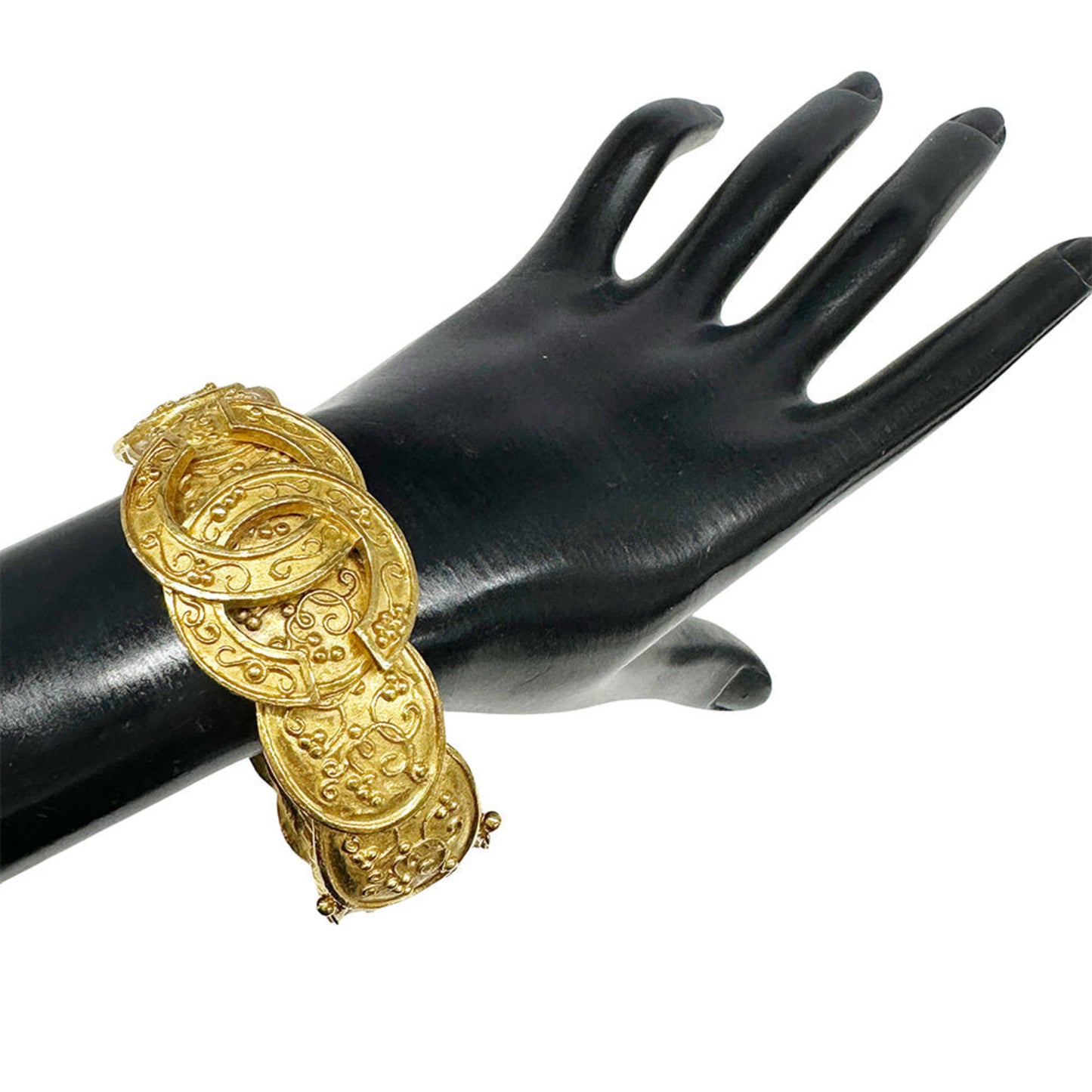 Chanel Coco Mark, Gold, Gold Plated, bracelet
