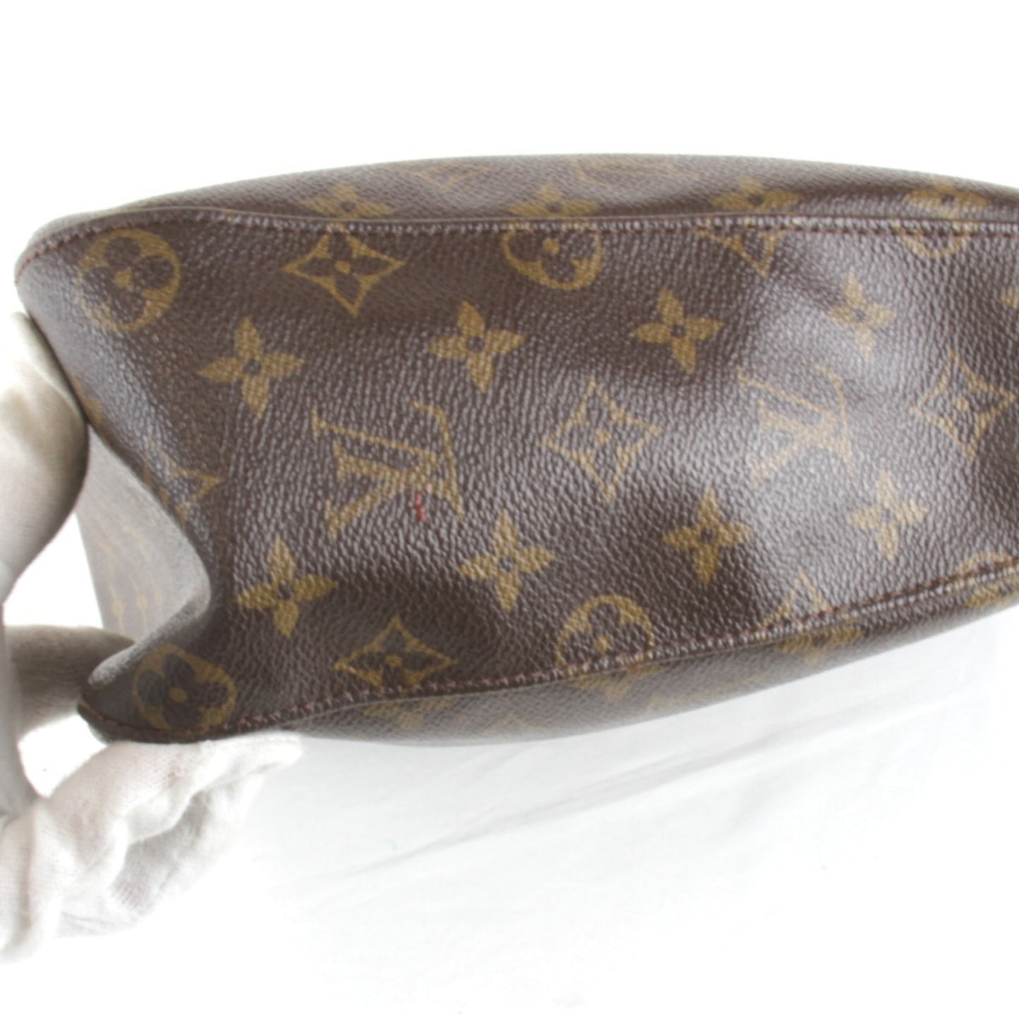 Louis Vuitton Looping GM, Brown, Canvas, shoulder